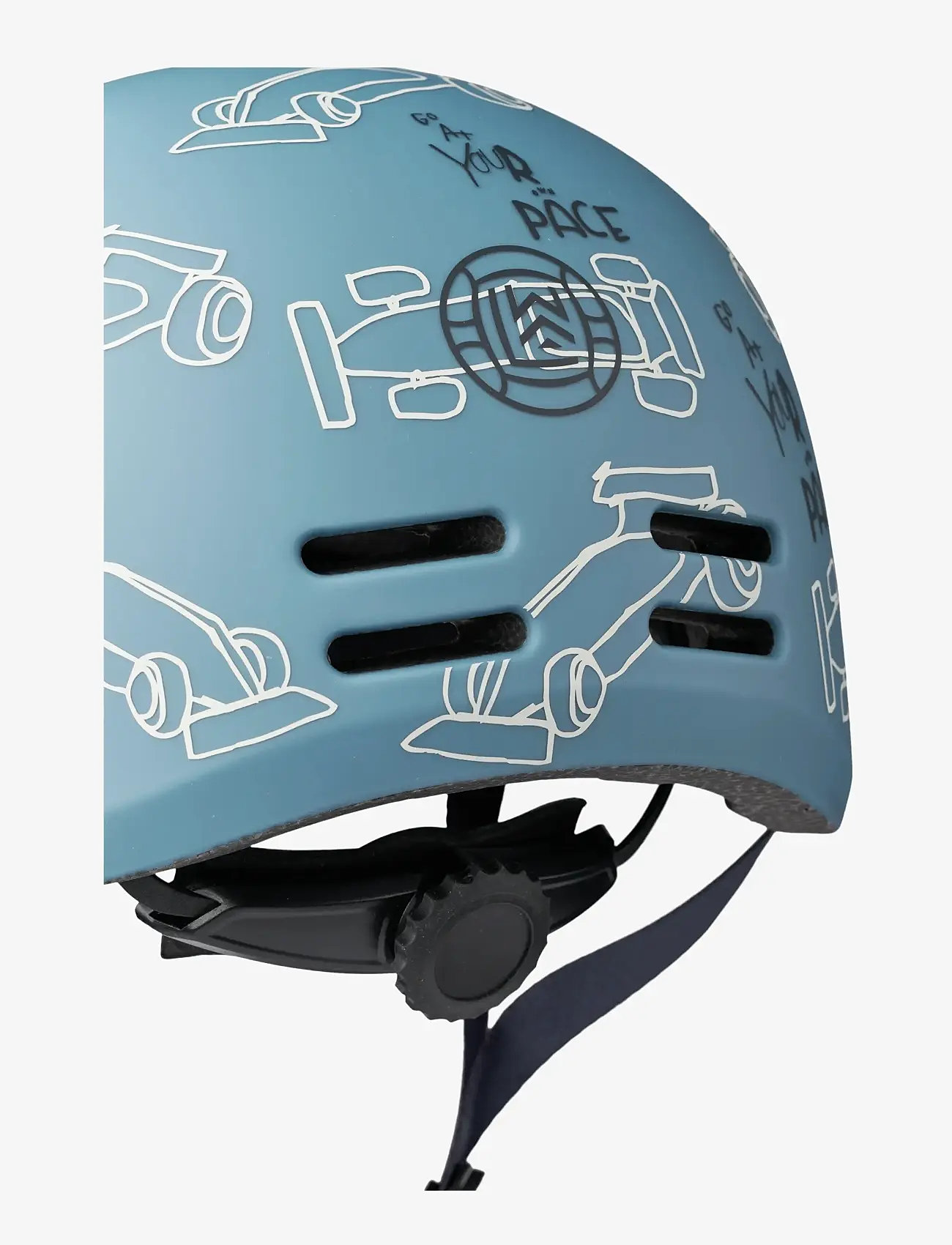 Liewood - Milly Bike Helmet - hjelme & beskyttelse - race cars / beach blue - 1