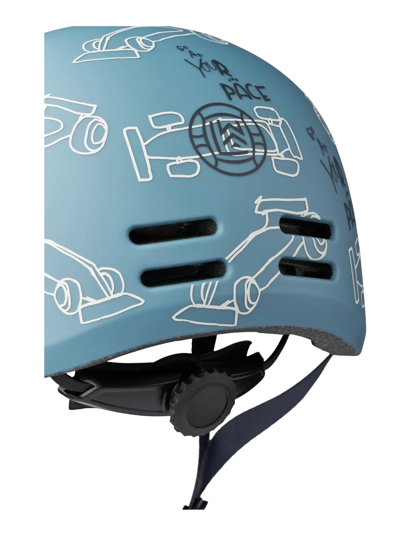 Liewood - Milly Bike Helmet - hjälmar och skydd - race cars / beach blue - 1