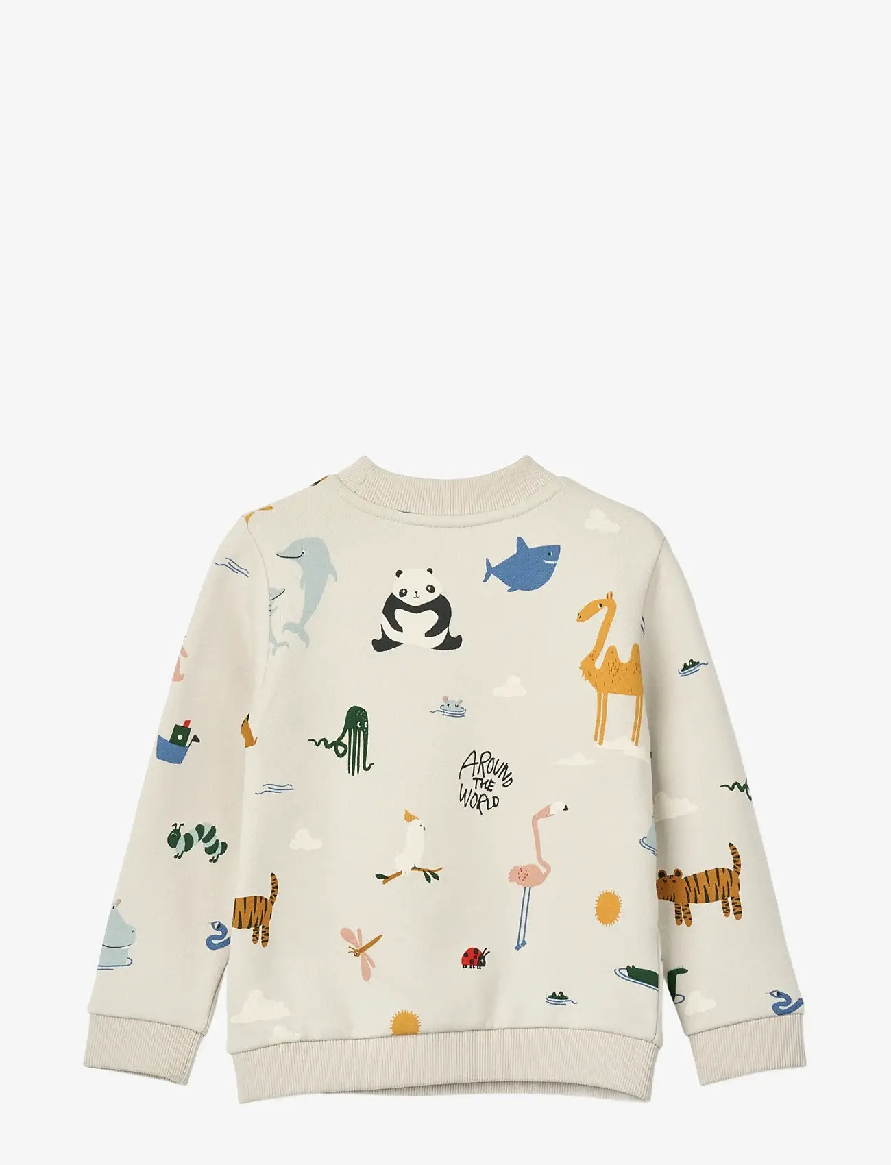 Liewood - Thora Printed Sweatshirt - sweatshirts - around the world / sandy - 2