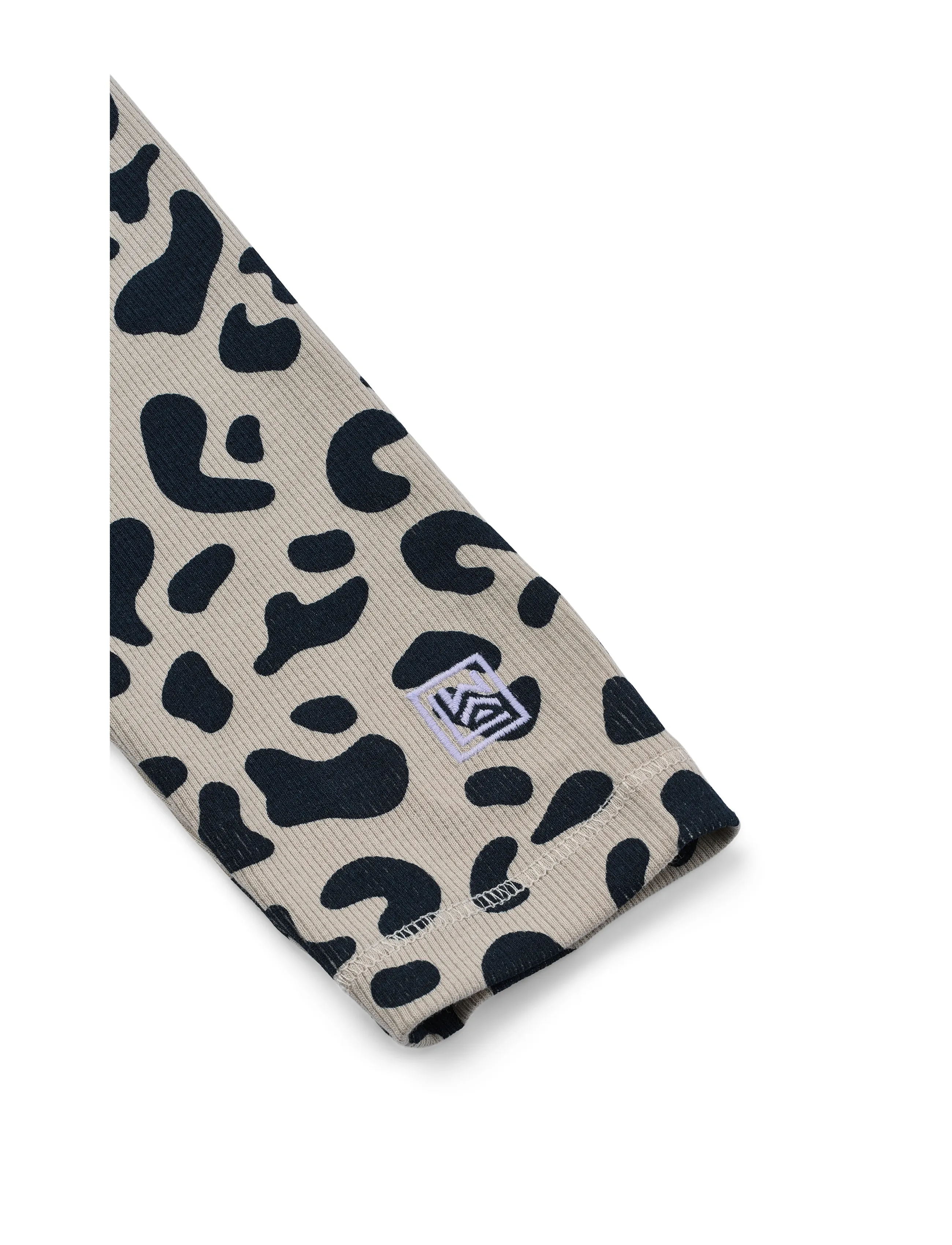 Liewood - Marien Printed Rib Leggings - leggings - leo / mist - 3