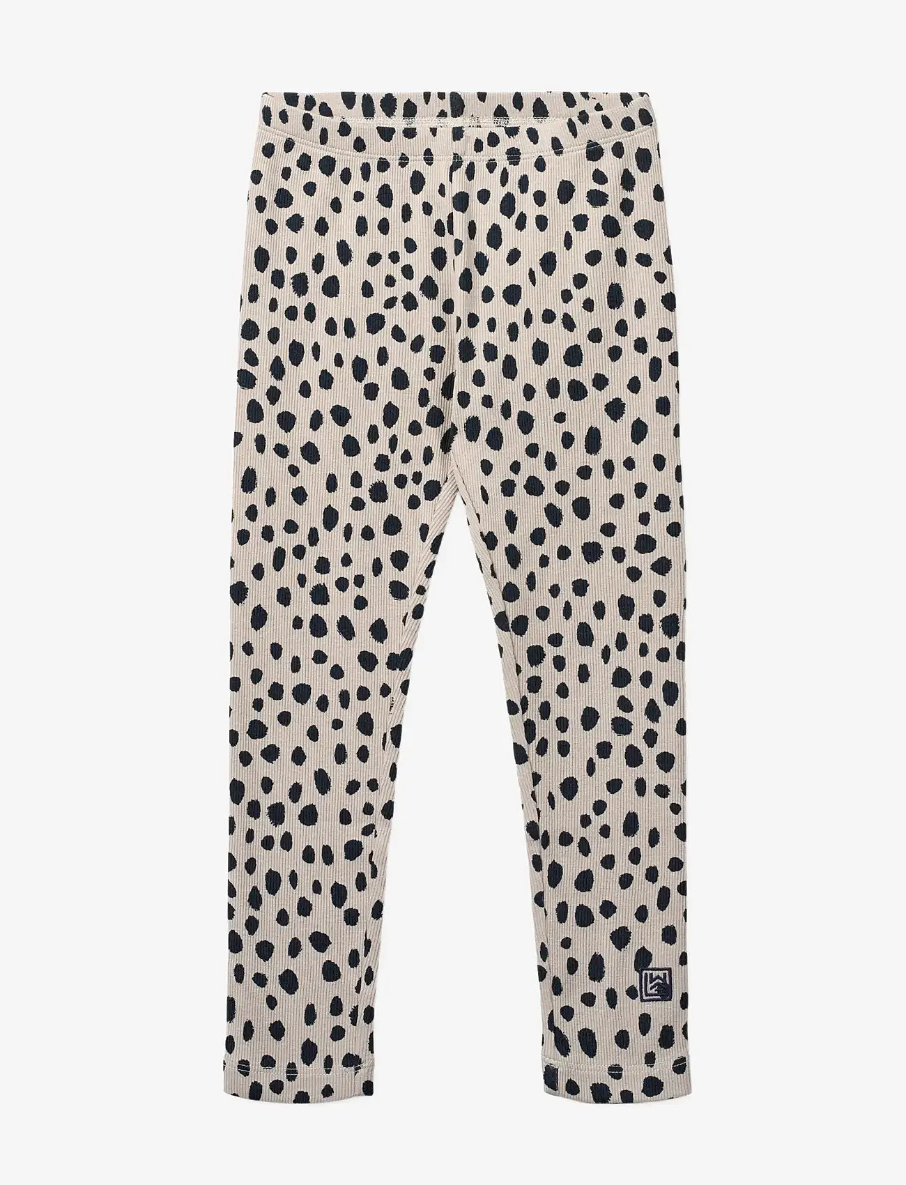 Liewood - Marien Printed Rib Leggings - leggings - leo spots / mist - 0