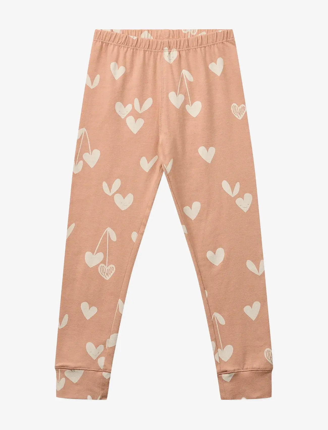 Liewood - Wilhelm Printed Pyjamas Set - setit - heart / sweetheart / pale tuscany / mix - 2