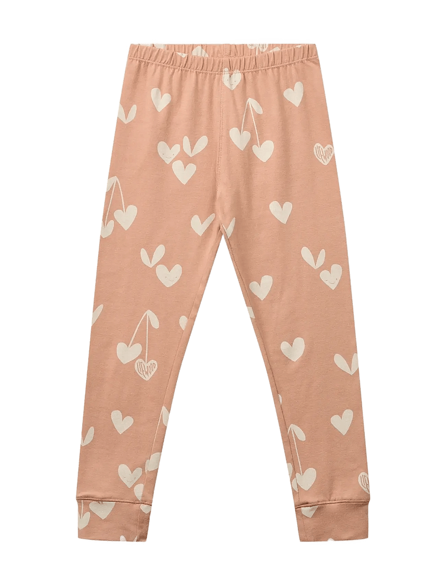 Liewood - Wilhelm Printed Pyjamas Set - ensembles - heart / sweetheart / pale tuscany / mix - 2