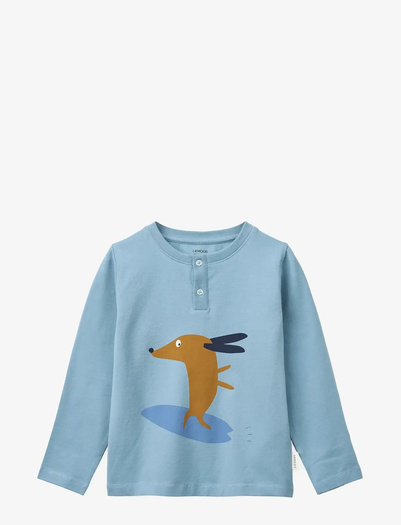 Liewood - Wilhelm Printed Pyjamas Set - pyjamasset - dog / fun / beach blue / mix - 1