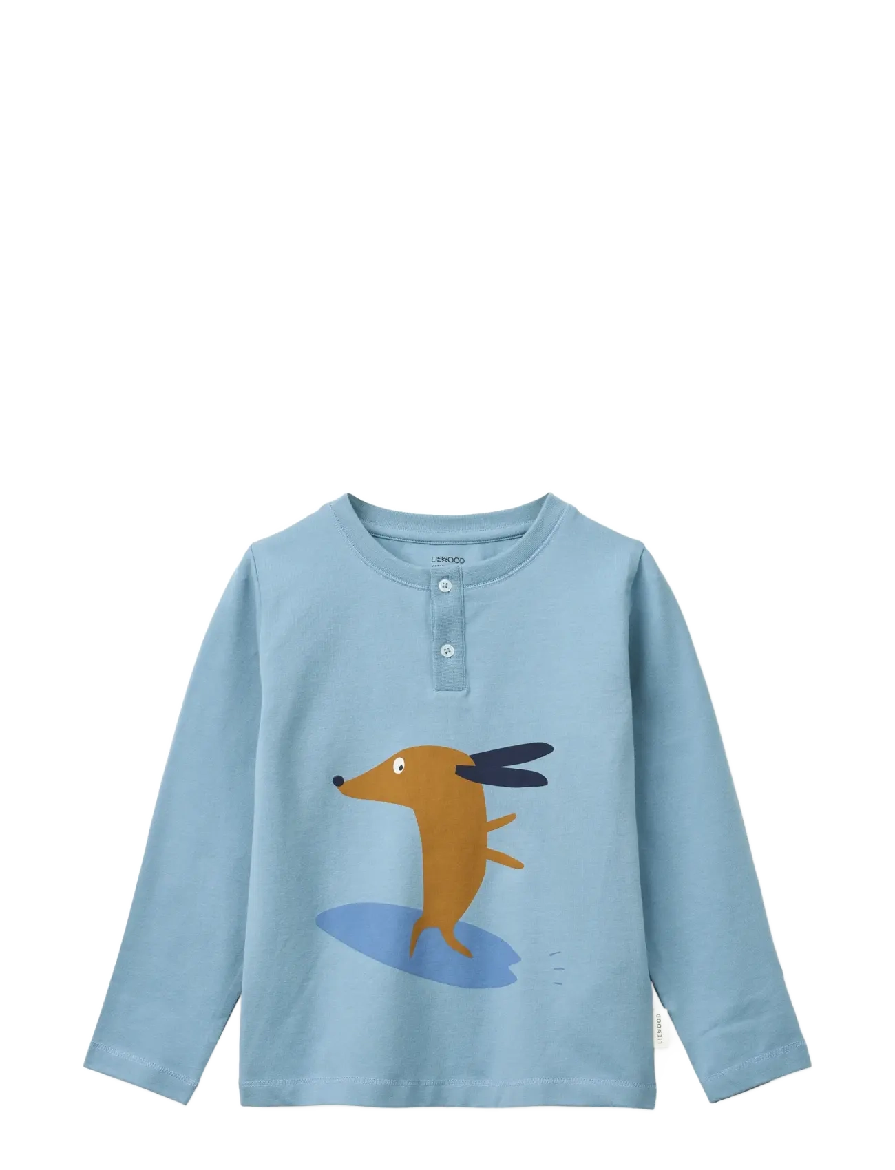 Liewood - Wilhelm Printed Pyjamas Set - pyjama-sets - dog / fun / beach blue / mix - 1