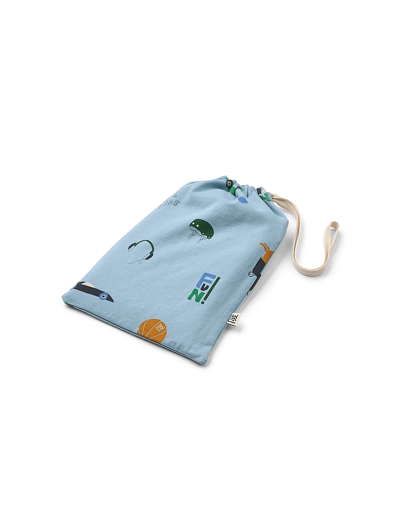 Liewood - Wilhelm Printed Pyjamas Set - pyjamasset - dog / fun / beach blue / mix - 3