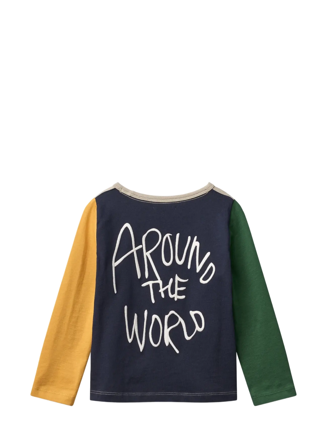 Liewood - Apia Placement Longsleeve T-shirt - langärmelige - panda / mist / classic navy multi mix - 1