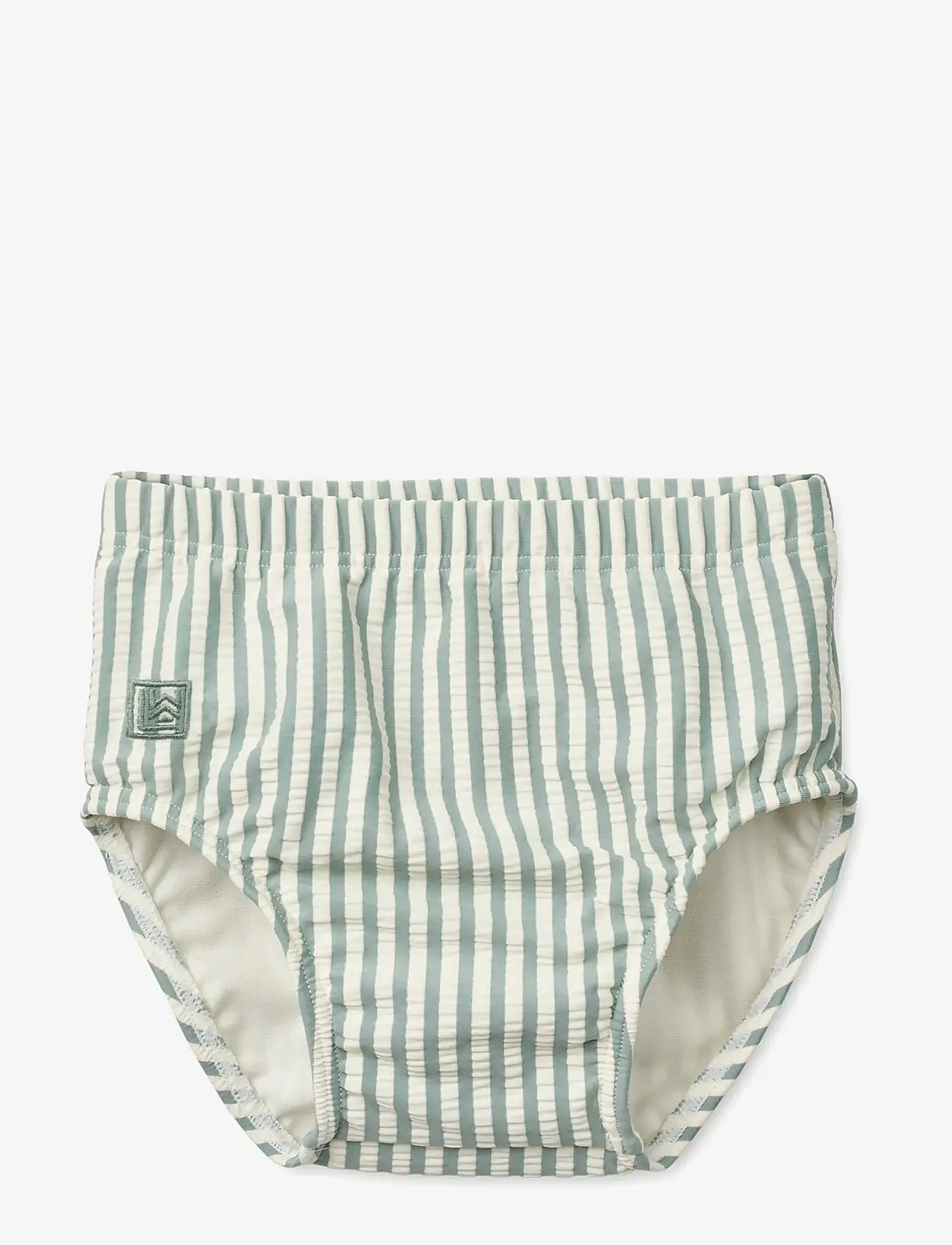 Liewood - Anthony Baby Seersucker Swim Pants - schwimmwindeln - peppermint / sandy - 0