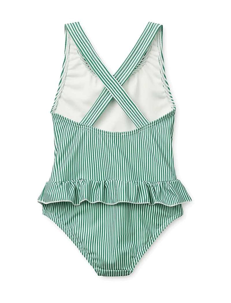 Liewood - Amara Stripe Swimsuit - uv-tøj - bright garden / creme de la creme - 2