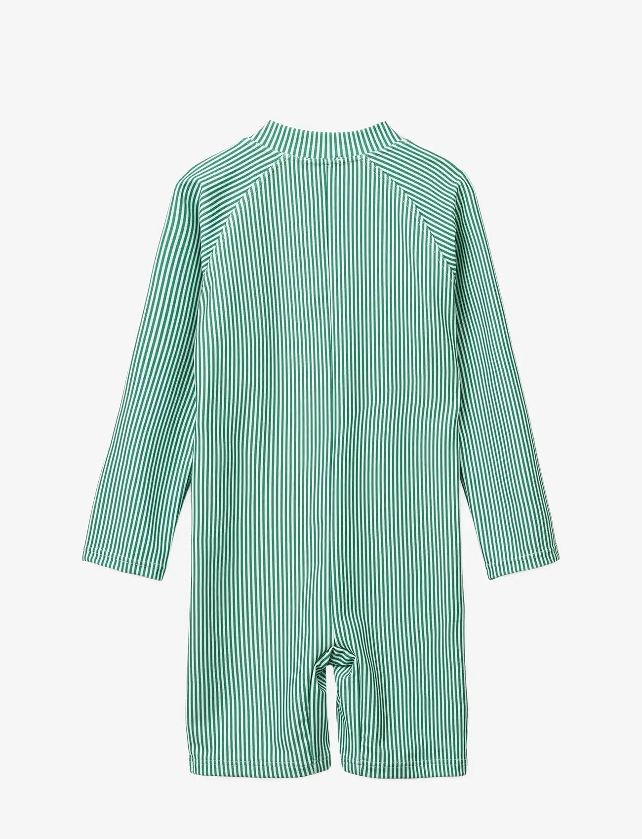 Liewood - Max Stripe LS Swim Jumpsuit - badedragter - bright garden / creme de la creme - 1