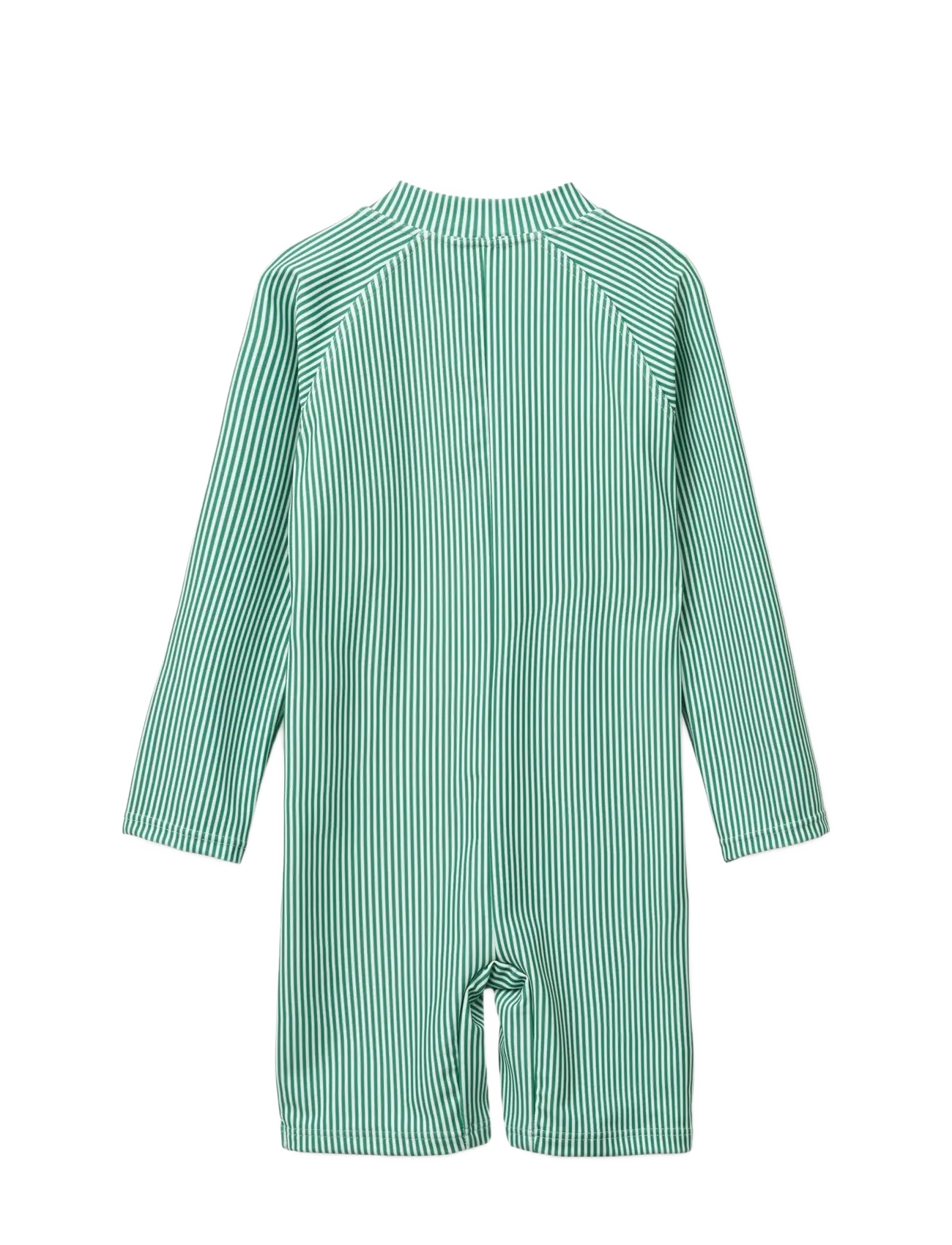 Liewood - Max Stripe LS Swim Jumpsuit - swimsuits - bright garden / creme de la creme - 1