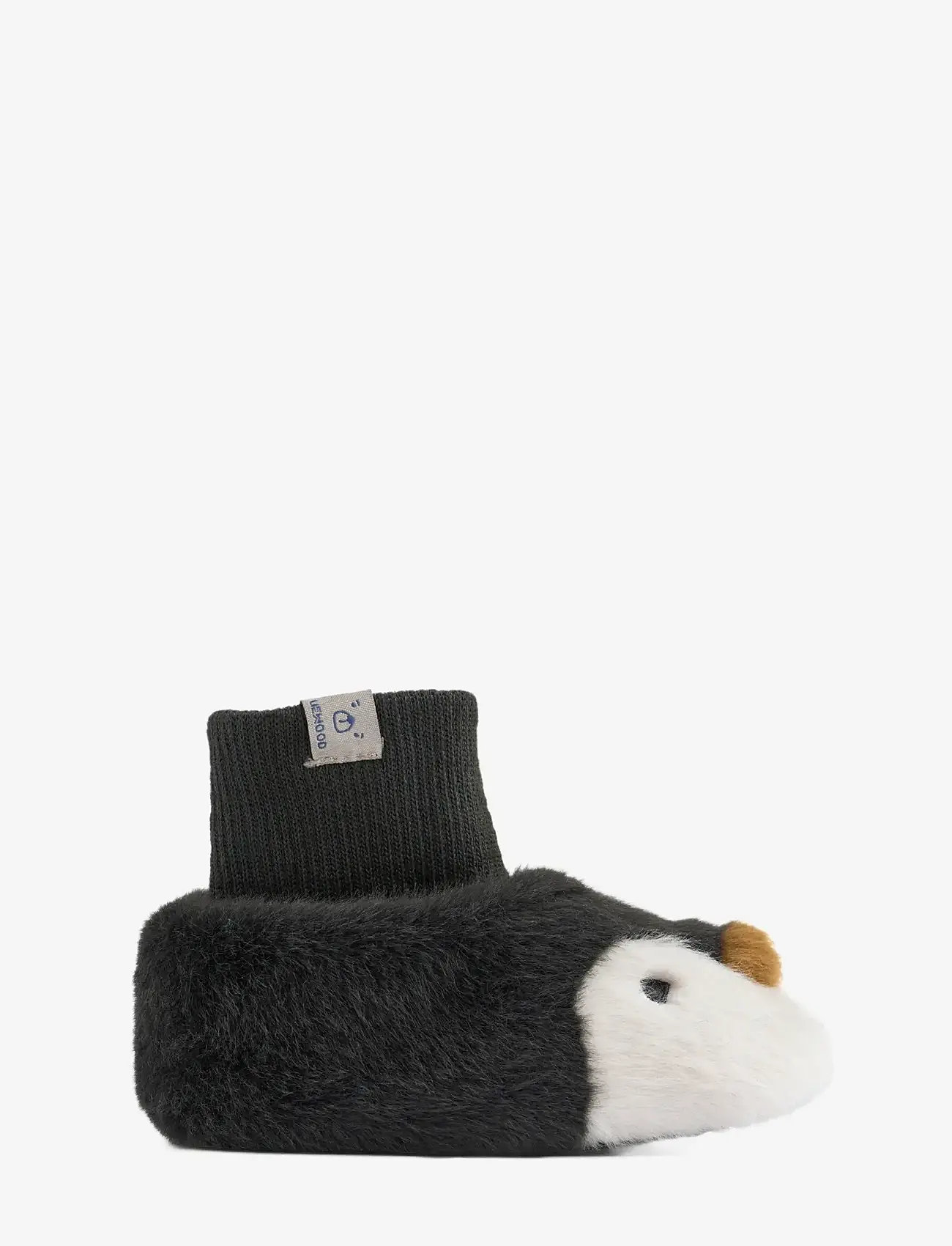 Liewood - Beth Penguin Plush Slippers - inneskor - sandy / dark grey - 2