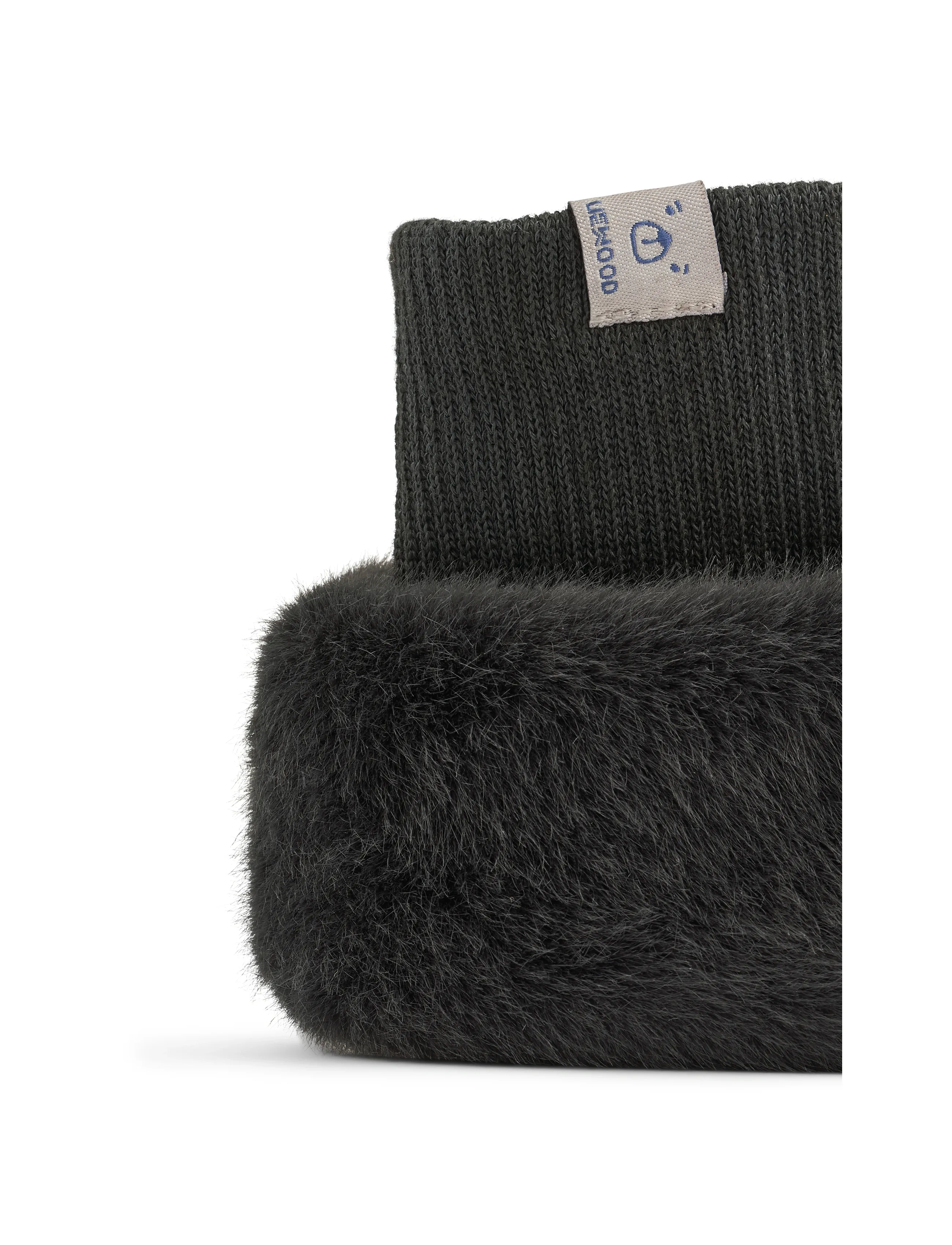 Liewood - Beth Penguin Plush Slippers - hausschuhe - sandy / dark grey - 4