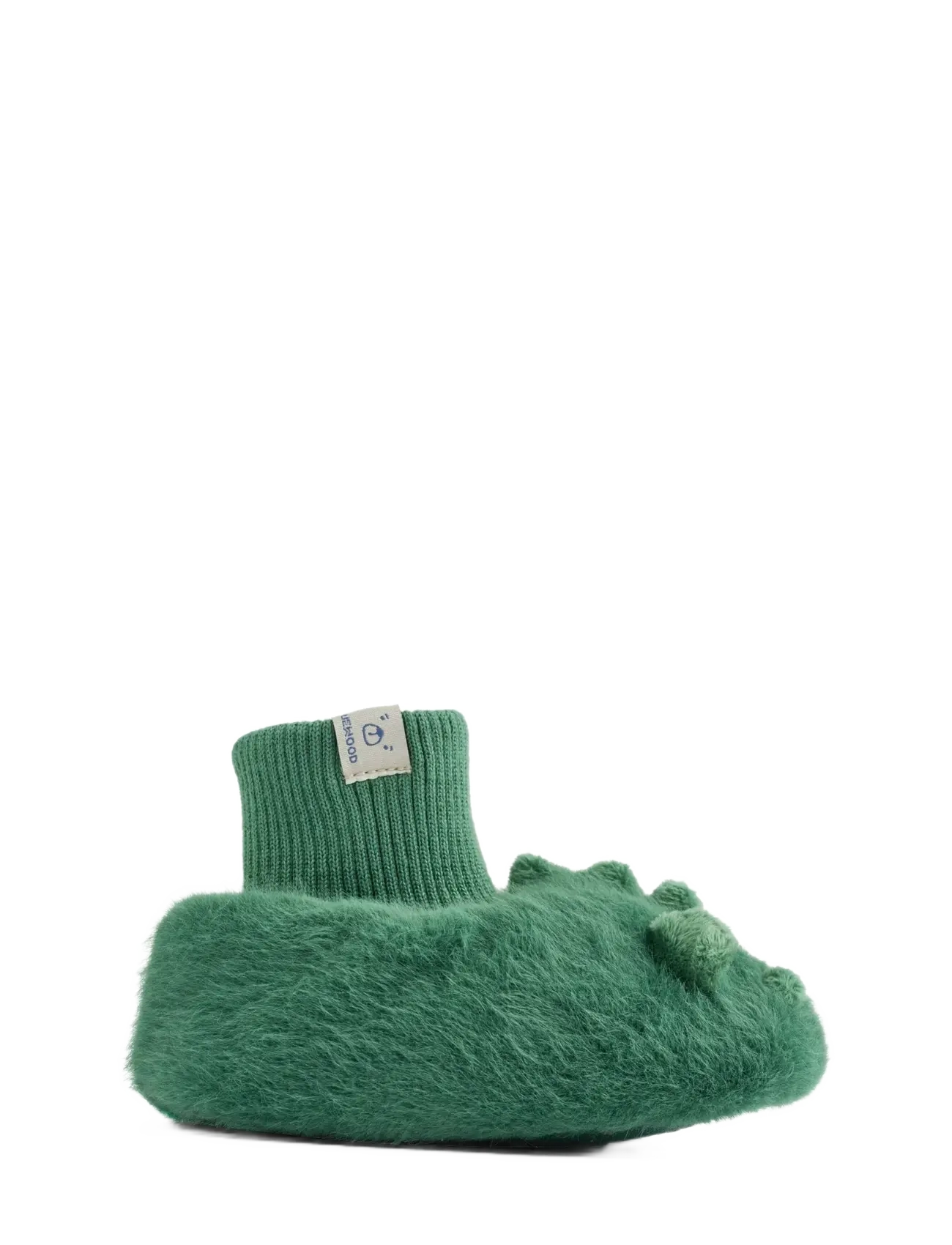 Liewood - Beth Crocodile Plush Slippers - hausschuhe - garden green - 2
