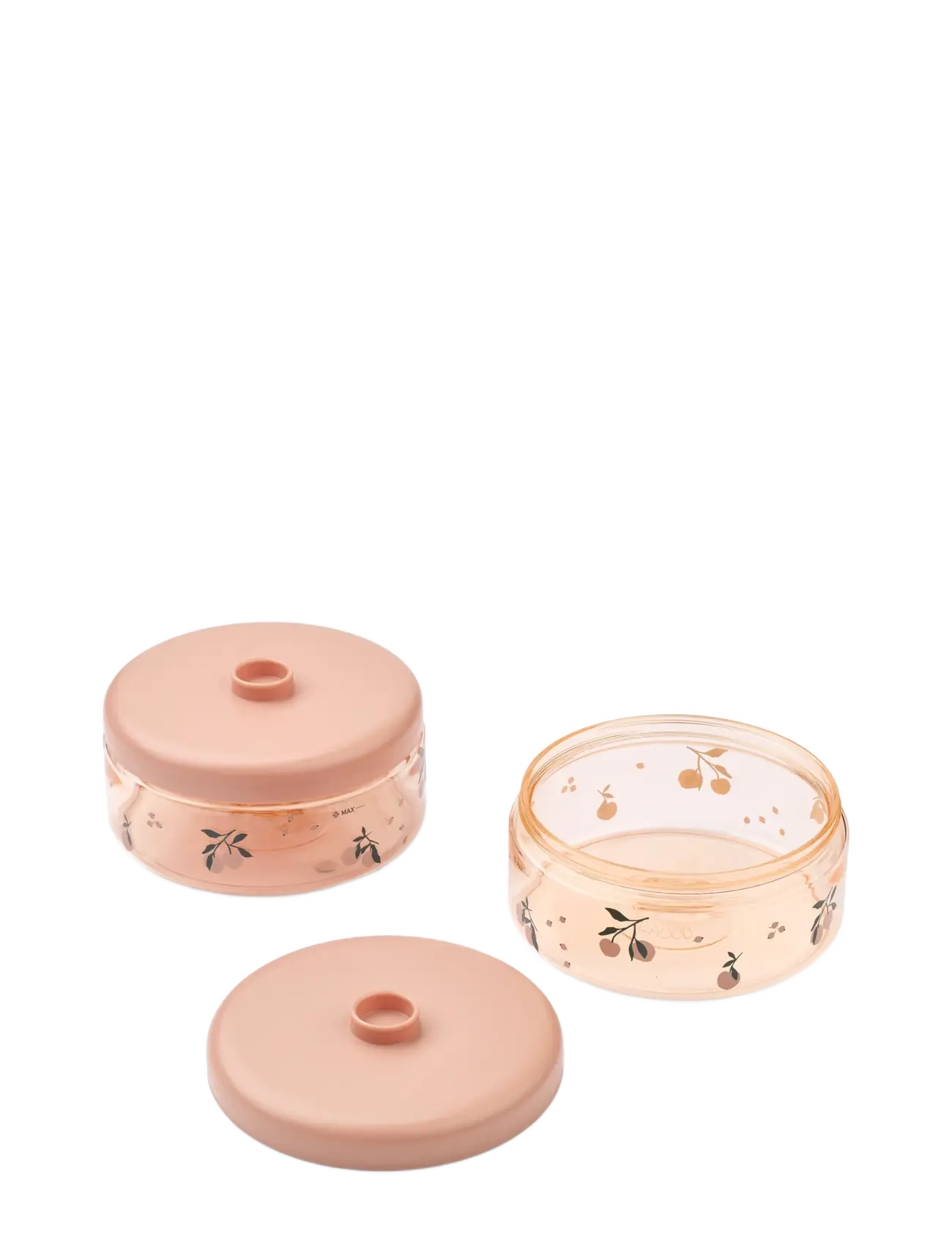 Liewood Dominique Food Tritan Boxes 500 ml 2-Pack - Deals - PEACH / SEA SHELL / pink/rose