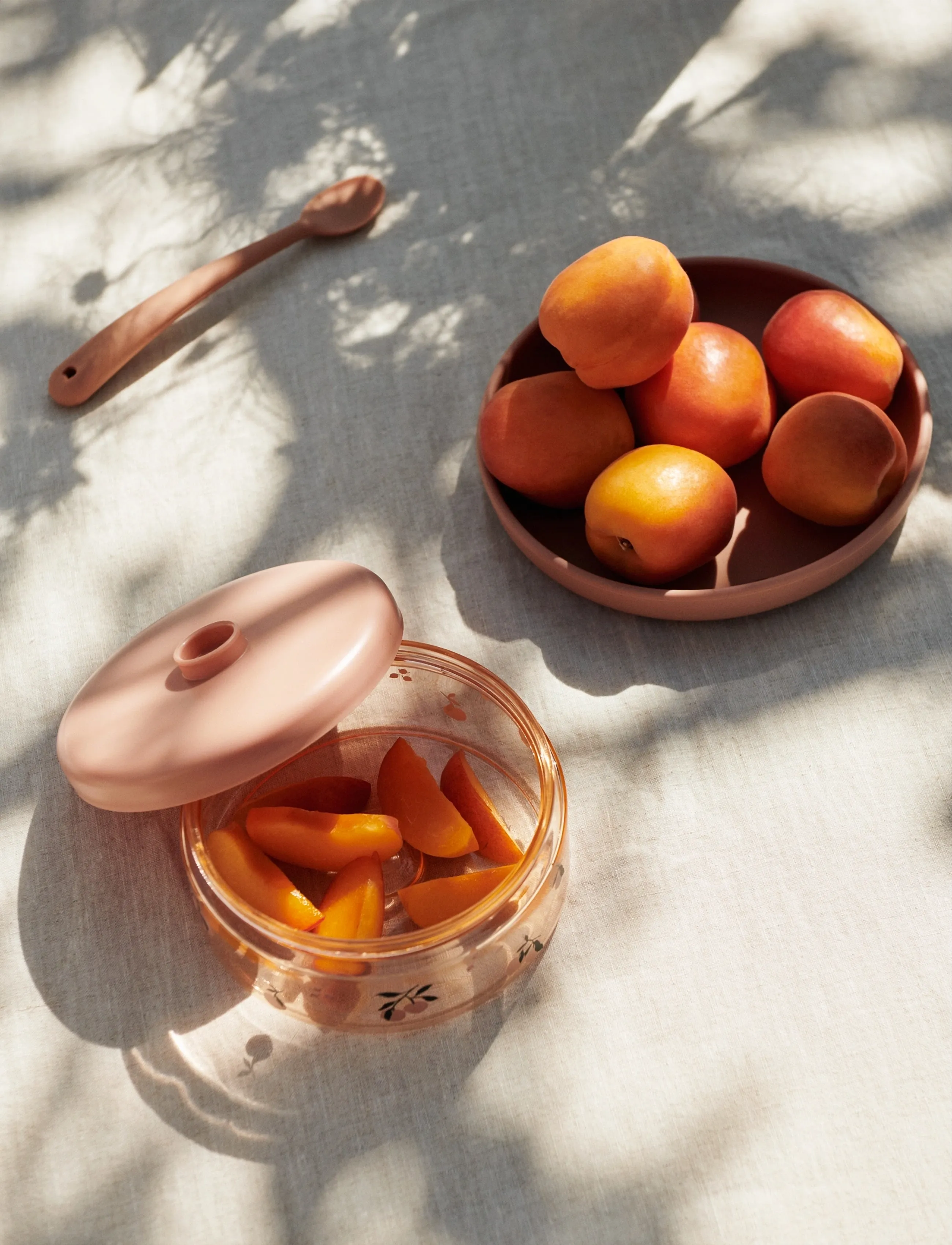 Liewood Dominique Baby Food Tritan Boxes 500 ml 2-Pack - Liewood - PEACH / SEA SHELL / pink/rose