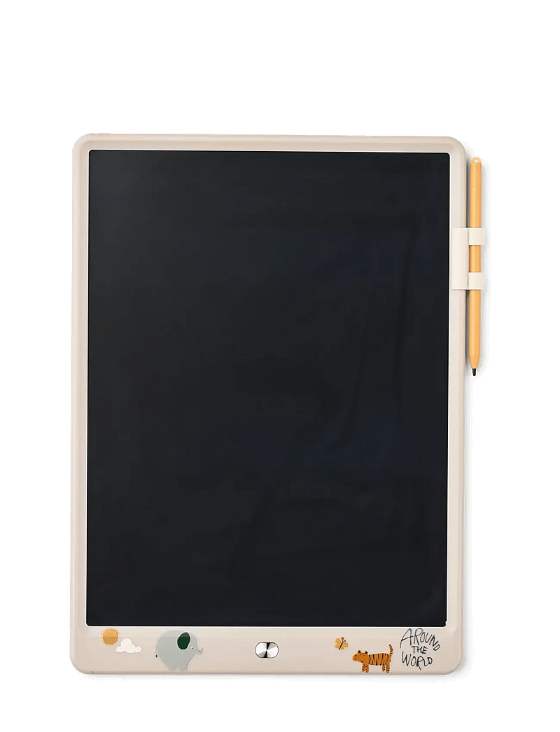 Liewood - Zora Magic Drawing Board 13,5 inches - tegnetavler - around the world / sandy - 0