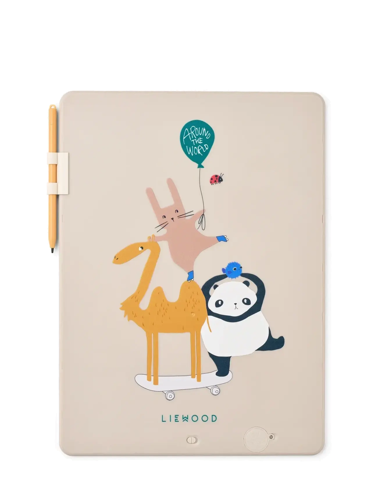 Liewood - Zora Magic Drawing Board 13,5 inches - zeichenbretter - around the world / sandy - 1