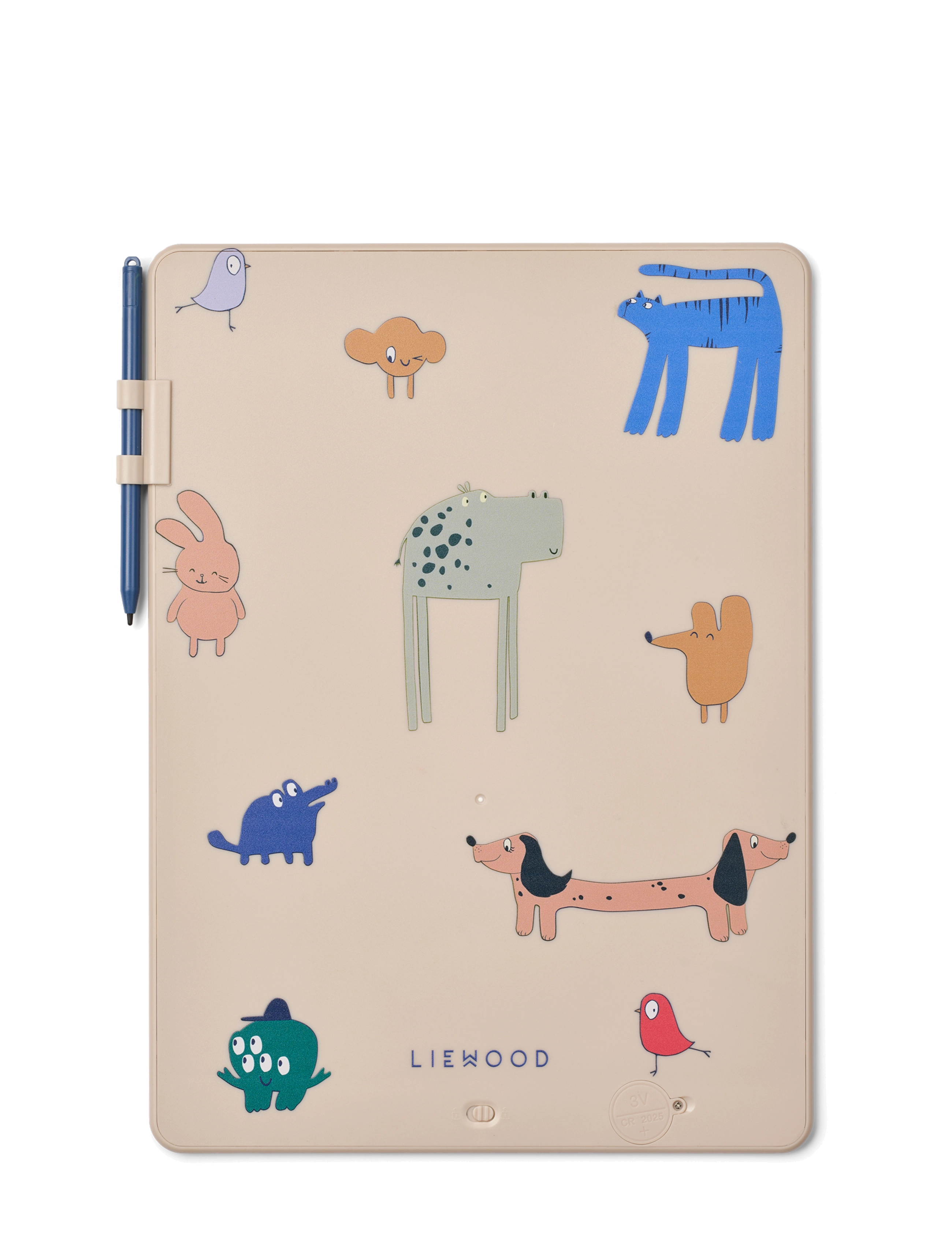 Liewood - Zora Magic Drawing Board 13,5 inches - rittavlor - imagine / sandy - 1