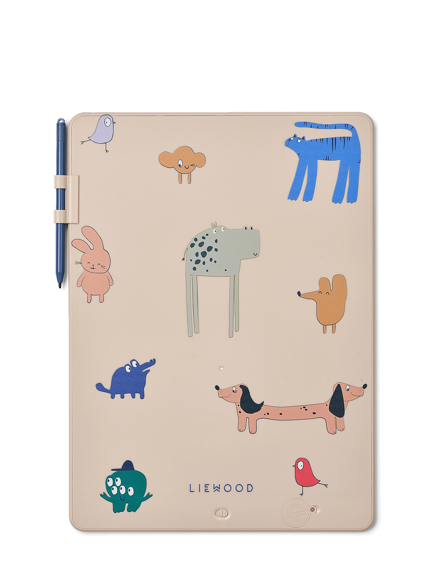 Liewood - Zora Magic Drawing Board 13,5 inches - rittavlor - imagine / sandy - 1