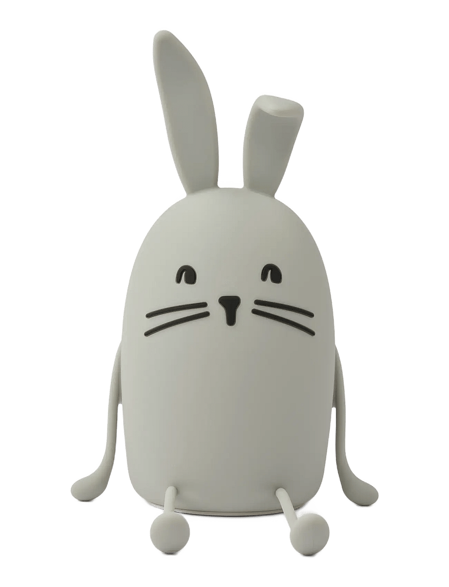 Liewood - Evex Rabbit Night Light - nachtlampen - dove blue - 0