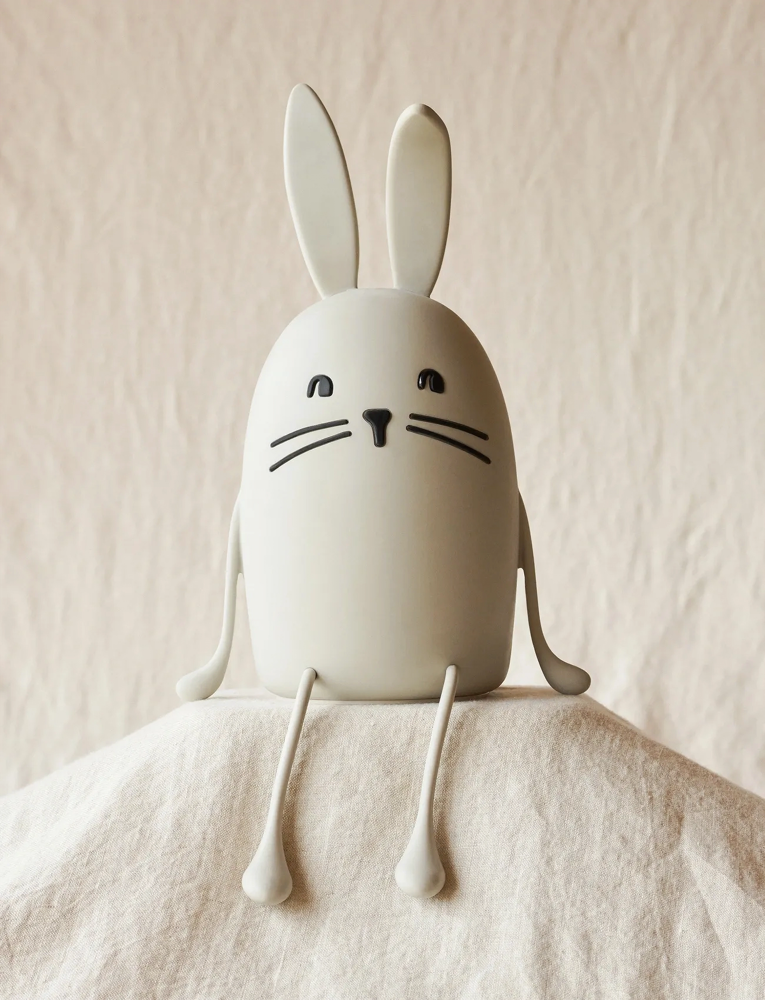 Liewood Evex Rabbit Night Light, One Size x 14, Lighting, Creme - Lamps, Kinder