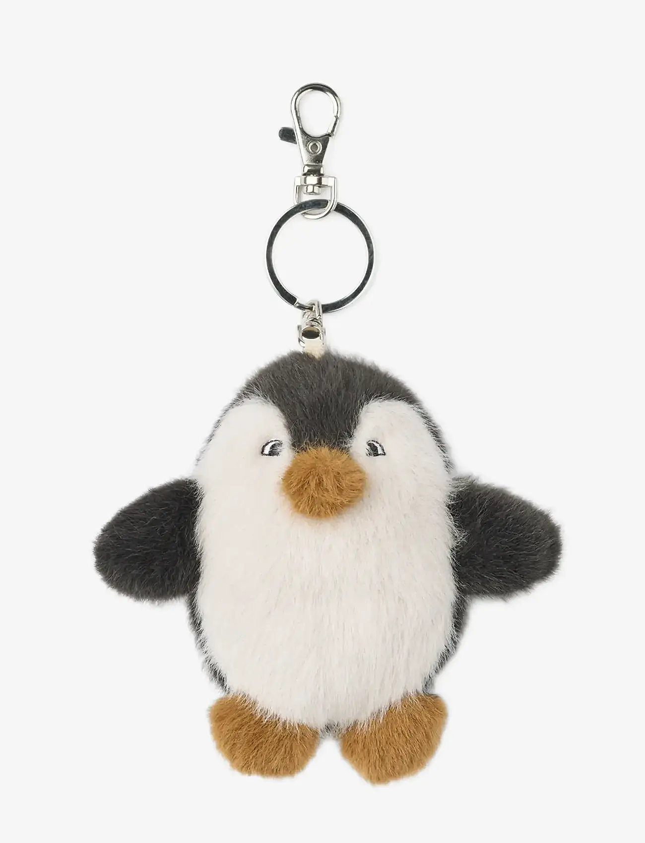 Liewood - Alfredo Penguin Keychain - nyckelringar - sandy / dark grey - 0