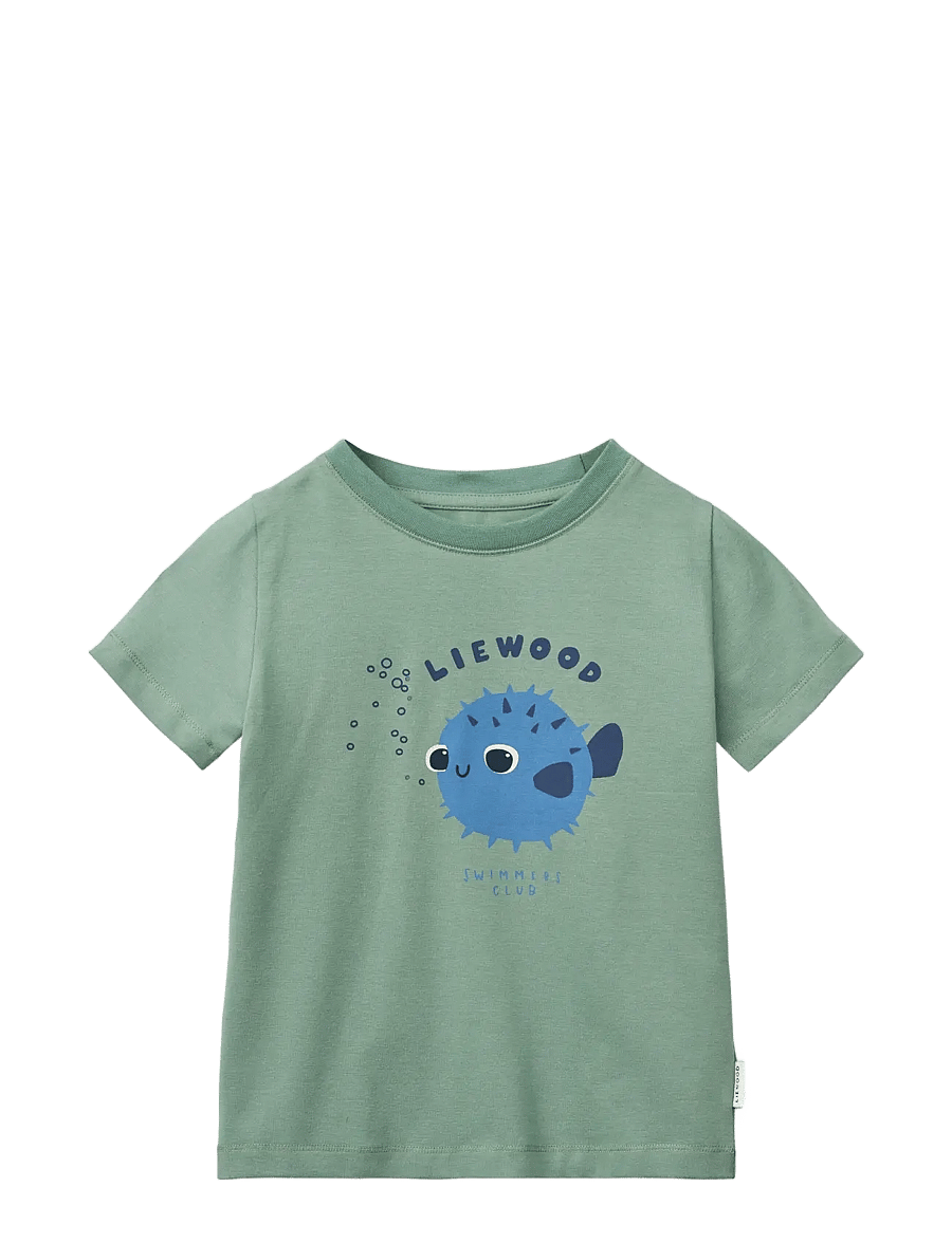 Liewood - Ilford Placement Set - lühikeste varrukatega t-särkide komplektid - pufferfish / peppermint / mix - 1