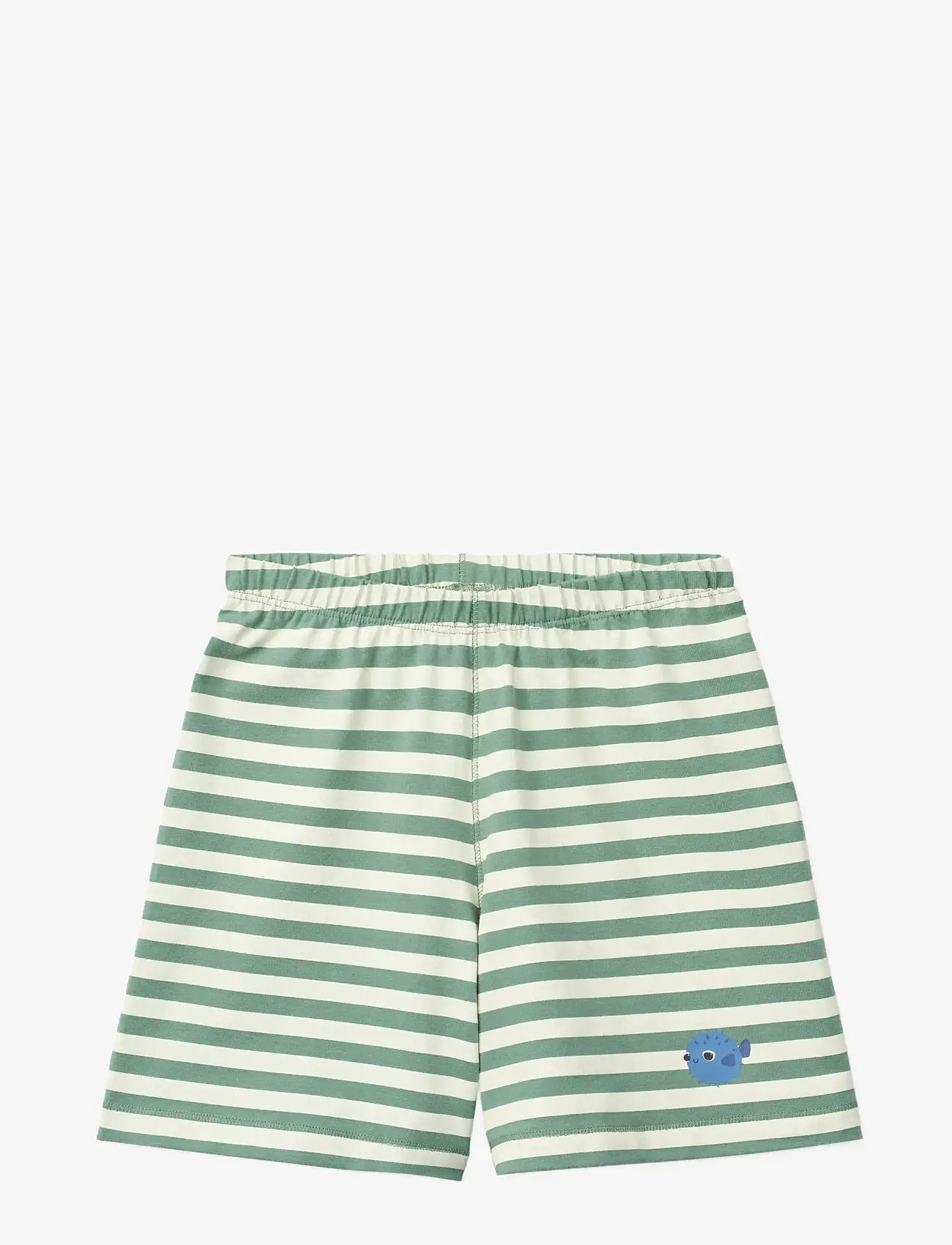 Liewood - Ilford Placement Set - sæt med kortærmet t-shirt - pufferfish / peppermint / mix - 2