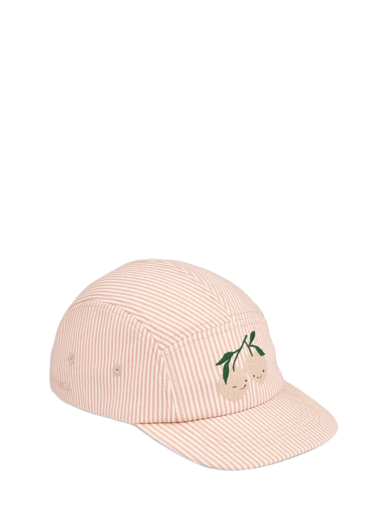 Liewood Rory Seersucker Cap - Nokamütsid - Y/D STRIPE PALE TUSCANY / CREME DE LA CREME / pink/rose