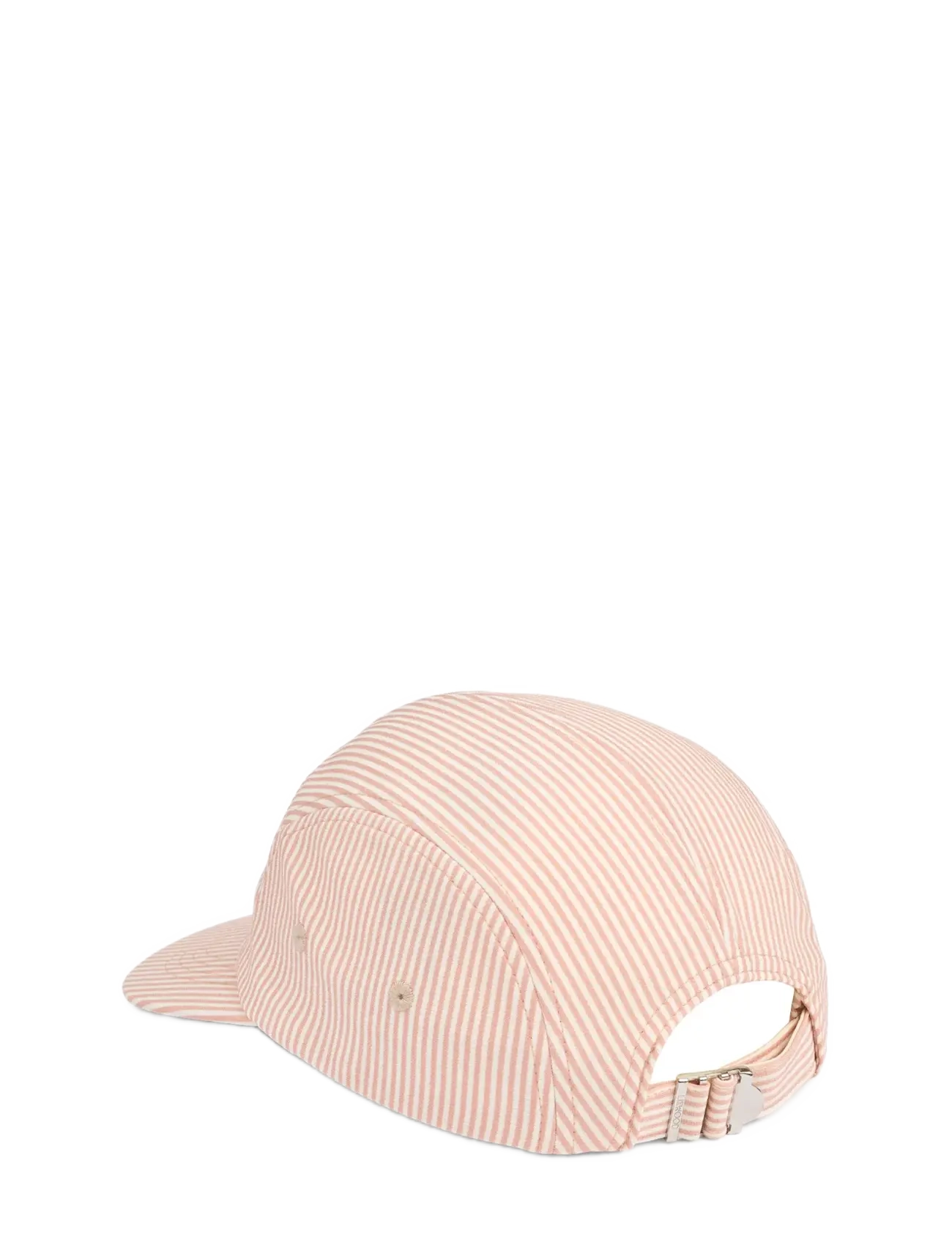 Liewood - Rory Seersucker Cap - caps - y/d stripe pale tuscany / creme de la creme - 1