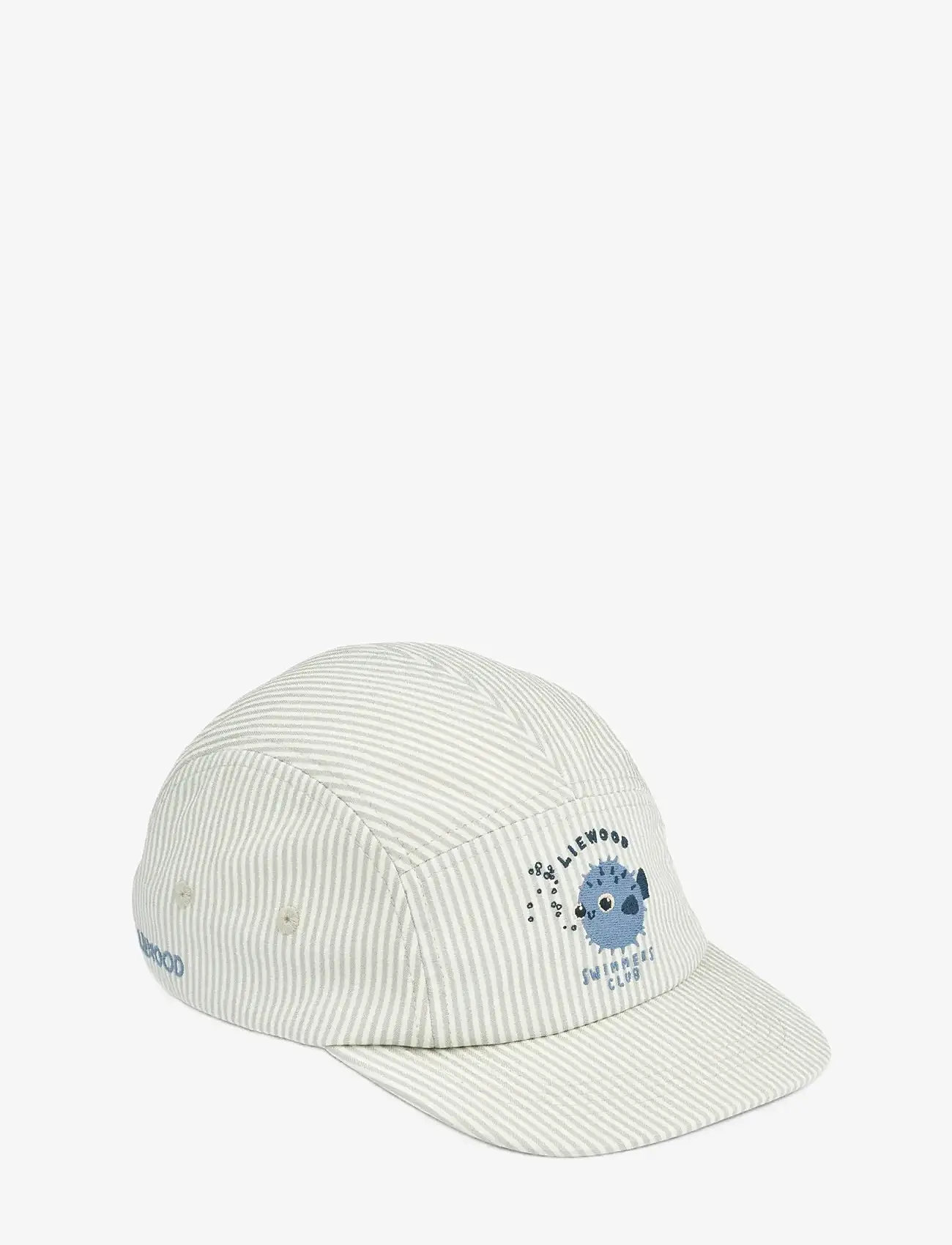 Liewood - Rory Seersucker Cap - kasketter & caps - peppermint / sandy - 0