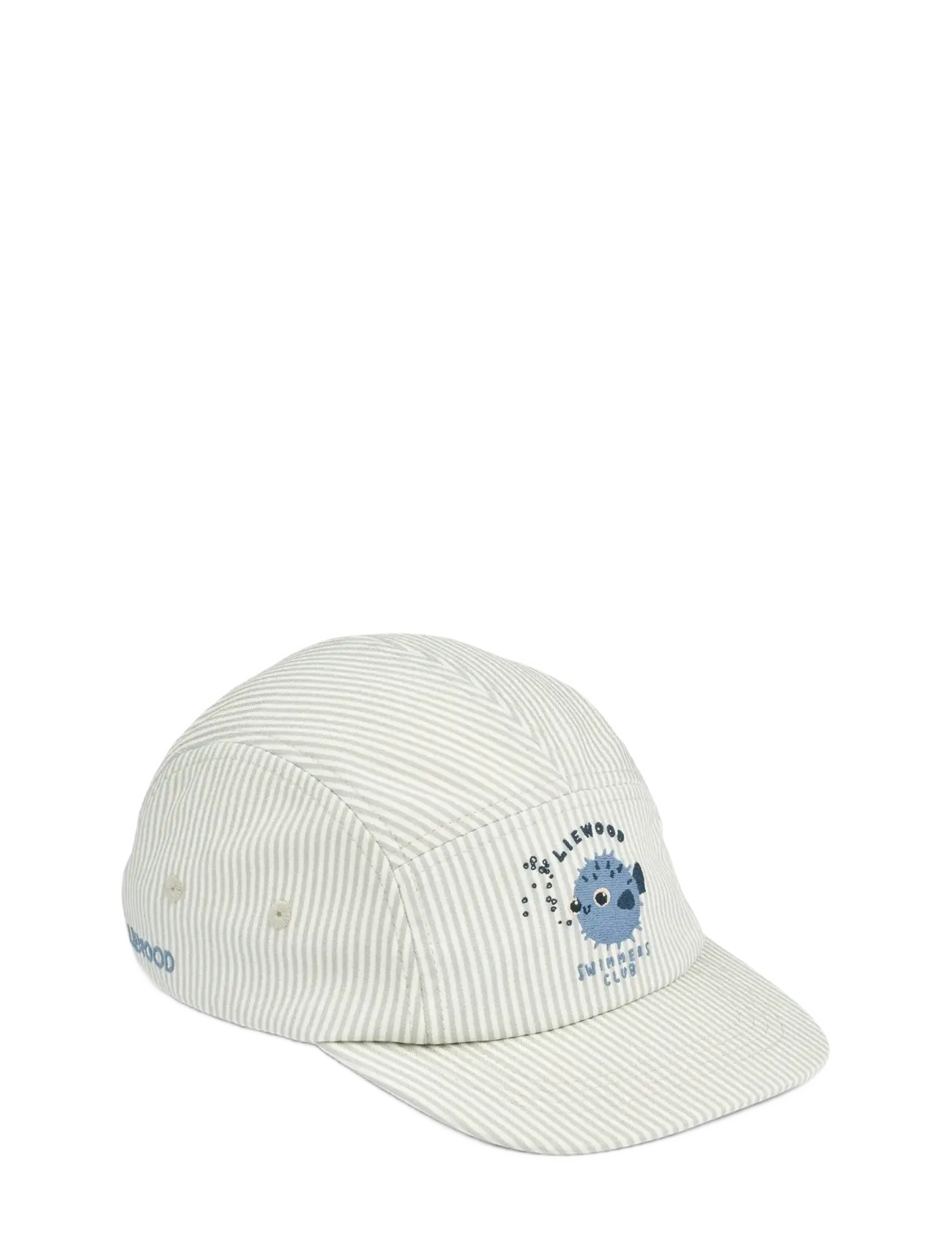 Liewood Rory Seersucker Cap - Nokamütsid - PEPPERMINT / SANDY / khaki/green
