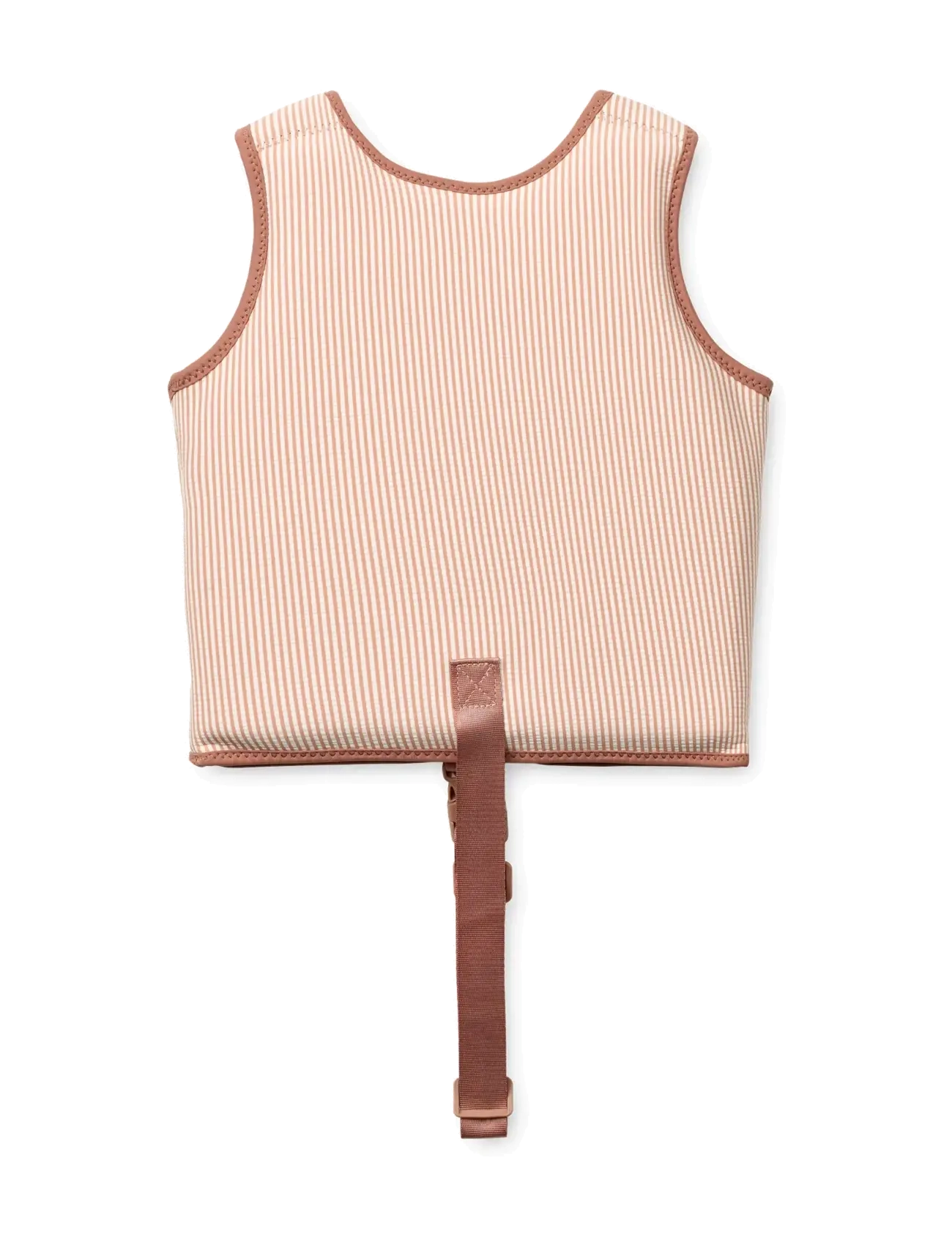 Liewood - Dove Seersucker Swim Vest - y/d stripe pale tuscany / creme de la creme - 2