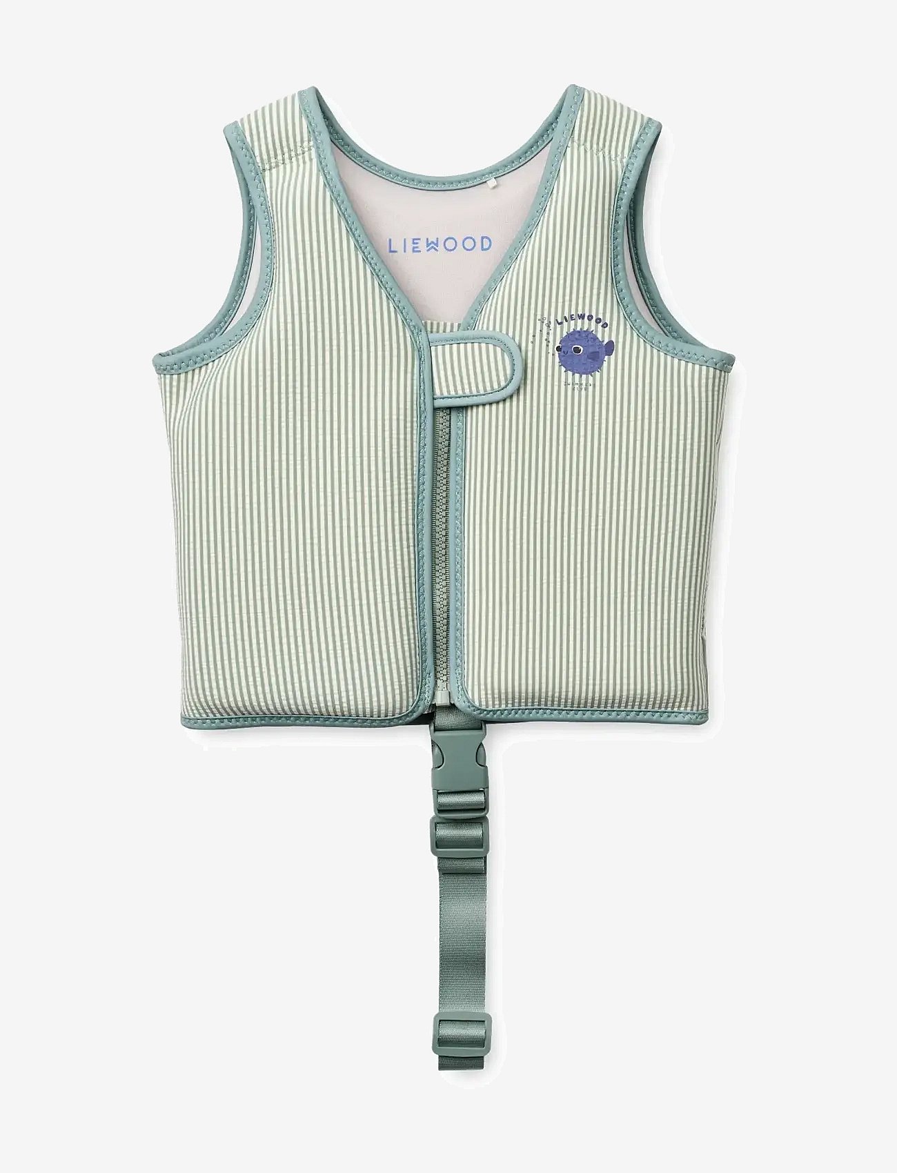 Liewood Dove Seersucker Swim Vest - Multi/patterned - 15/19KG