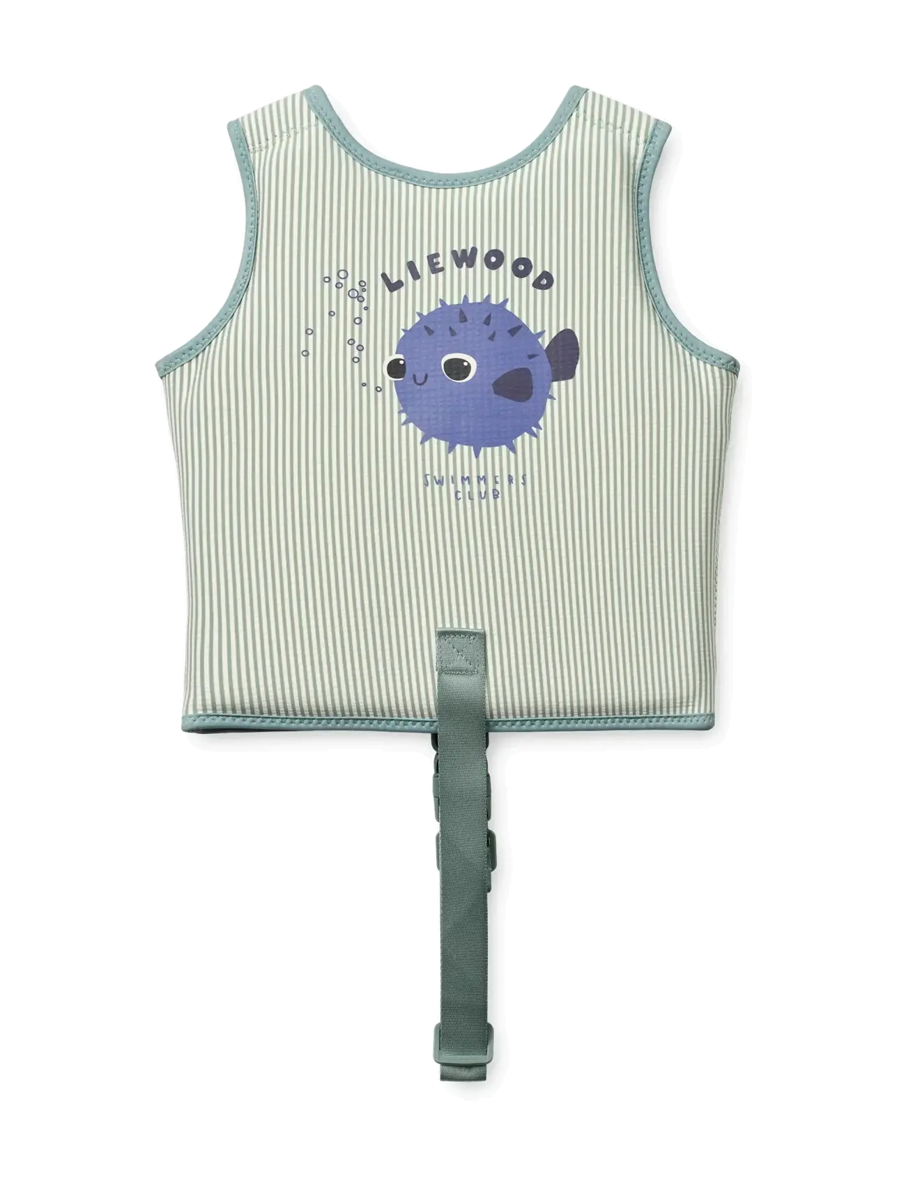 Liewood - Dove Seersucker Swim Vest - peppermint / sandy - 2