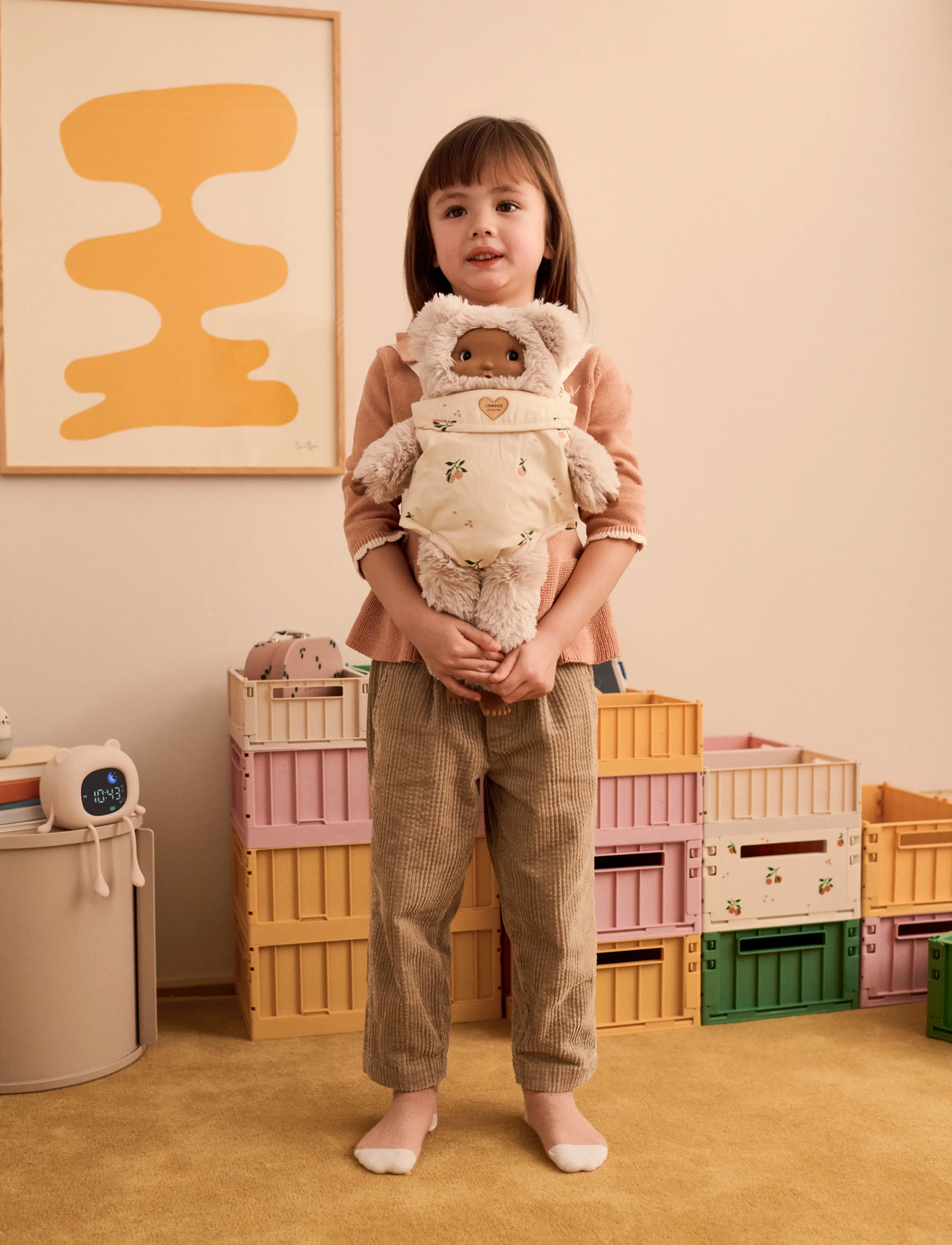 Liewood Borris Corduroy Pants - Hosen - MIST / beige