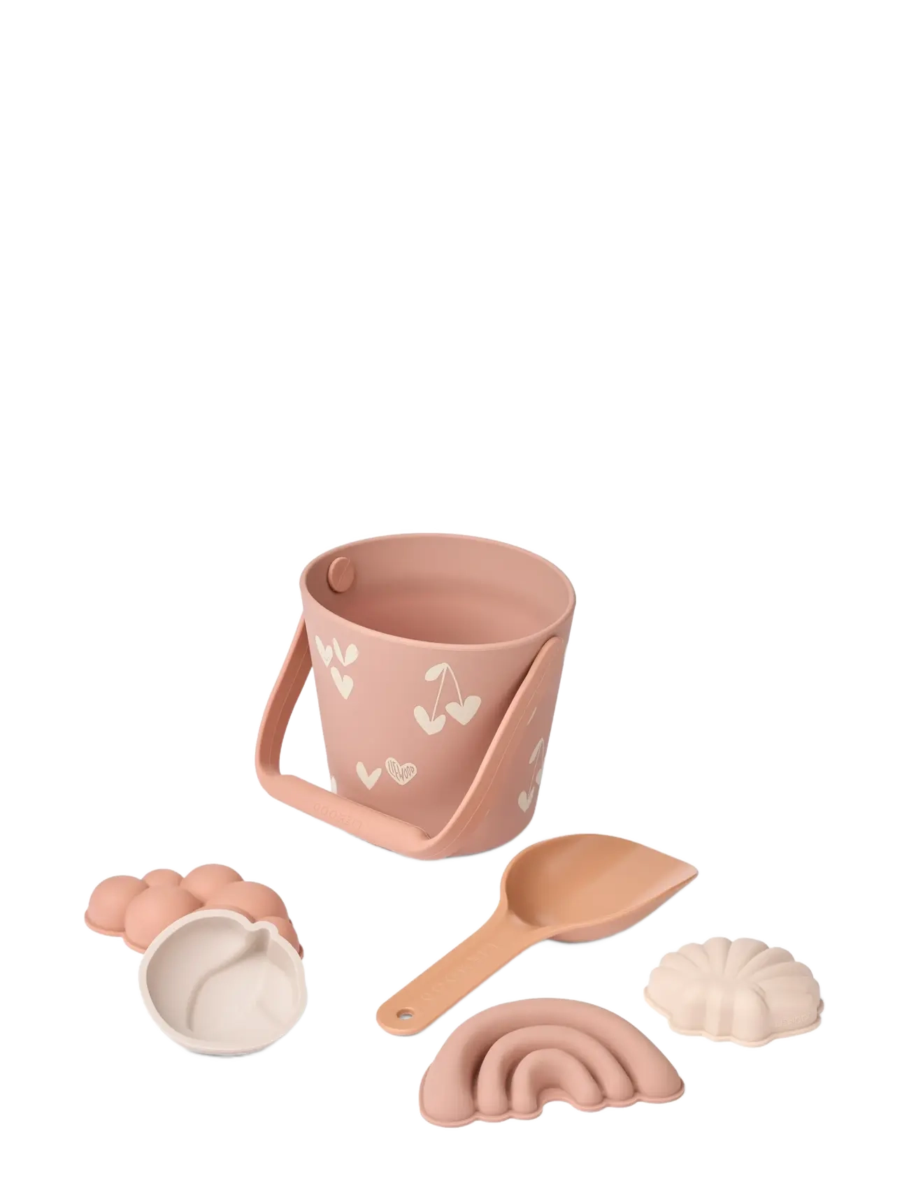 Liewood Gilma Sweethearts Beach Set - Toys 0-2 years  - SWEETHEARTS / PALE TUSCANY / pink/rose