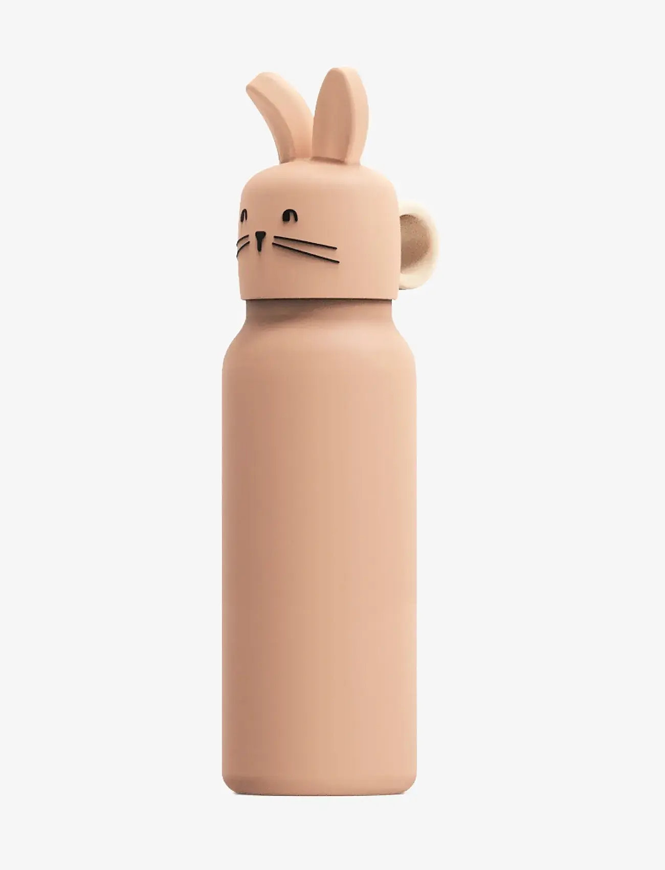 Liewood - Falk Water Bottle w Rabbit Lid 350 ml - water bottles - pale tuscany - 1