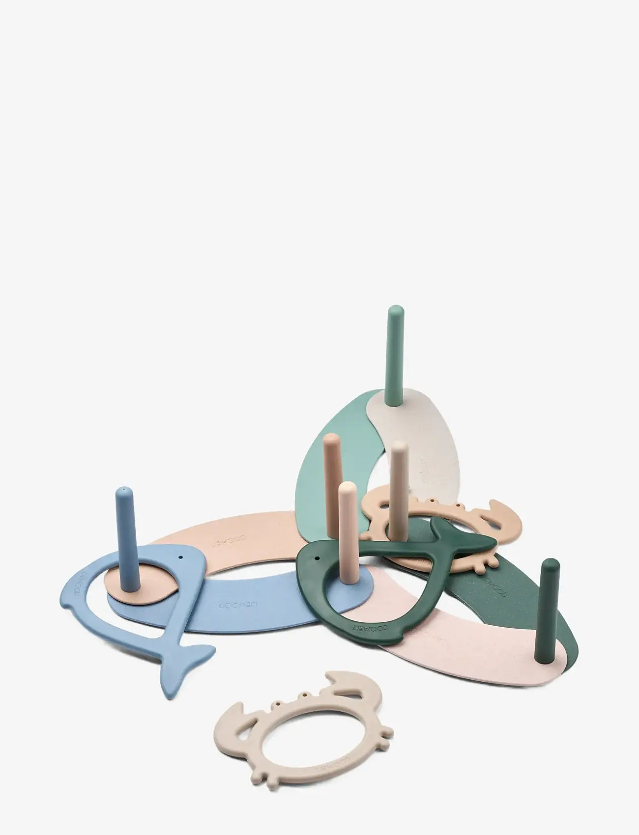 Liewood - Noova Ring Toss Game Sea Creature - utomhusspel & sport - peppermint multi mix - 1
