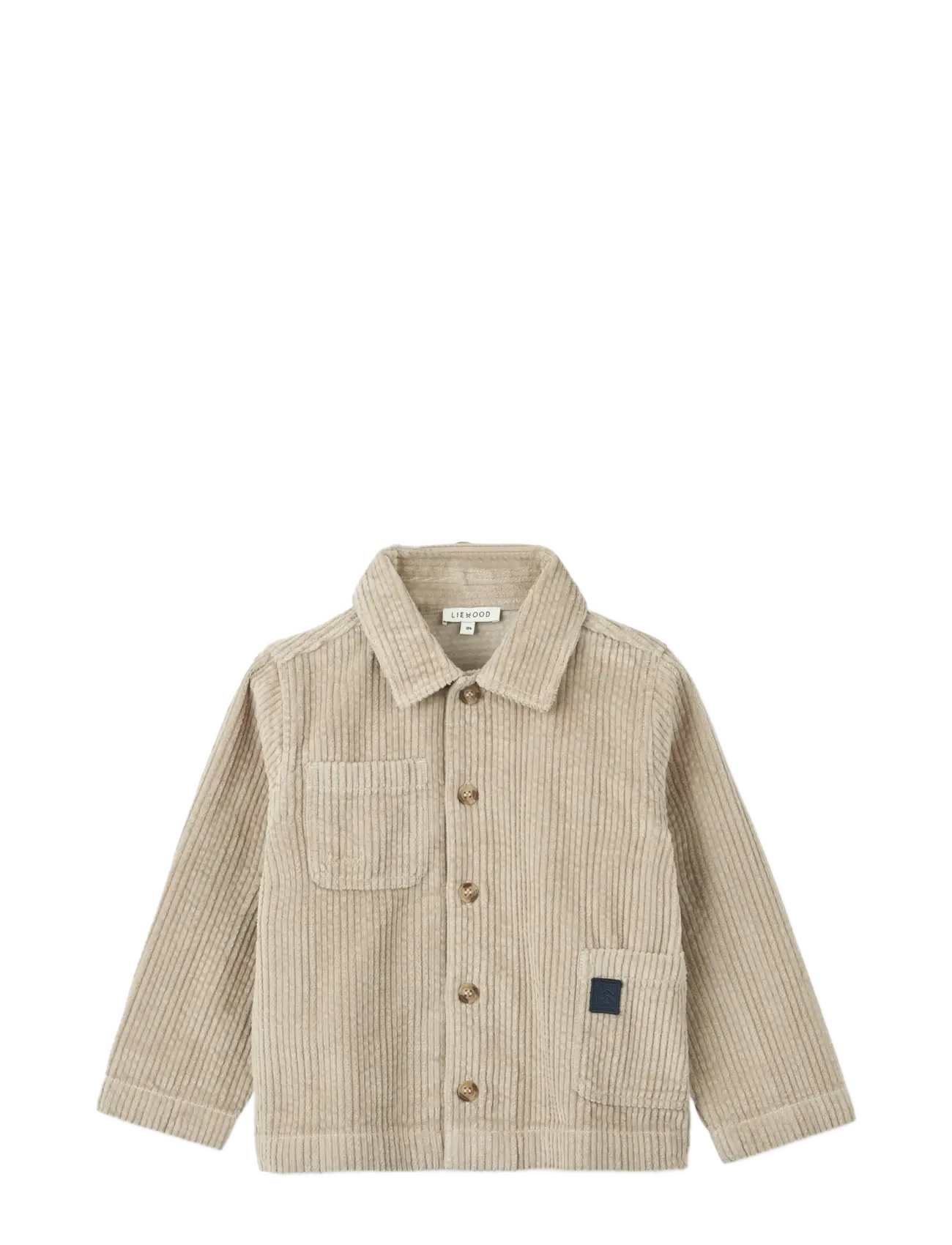 Liewood Paule Corduroy Overshirt, 116, Cream, Jackets & Coats > Corduroy Jackets, Børn