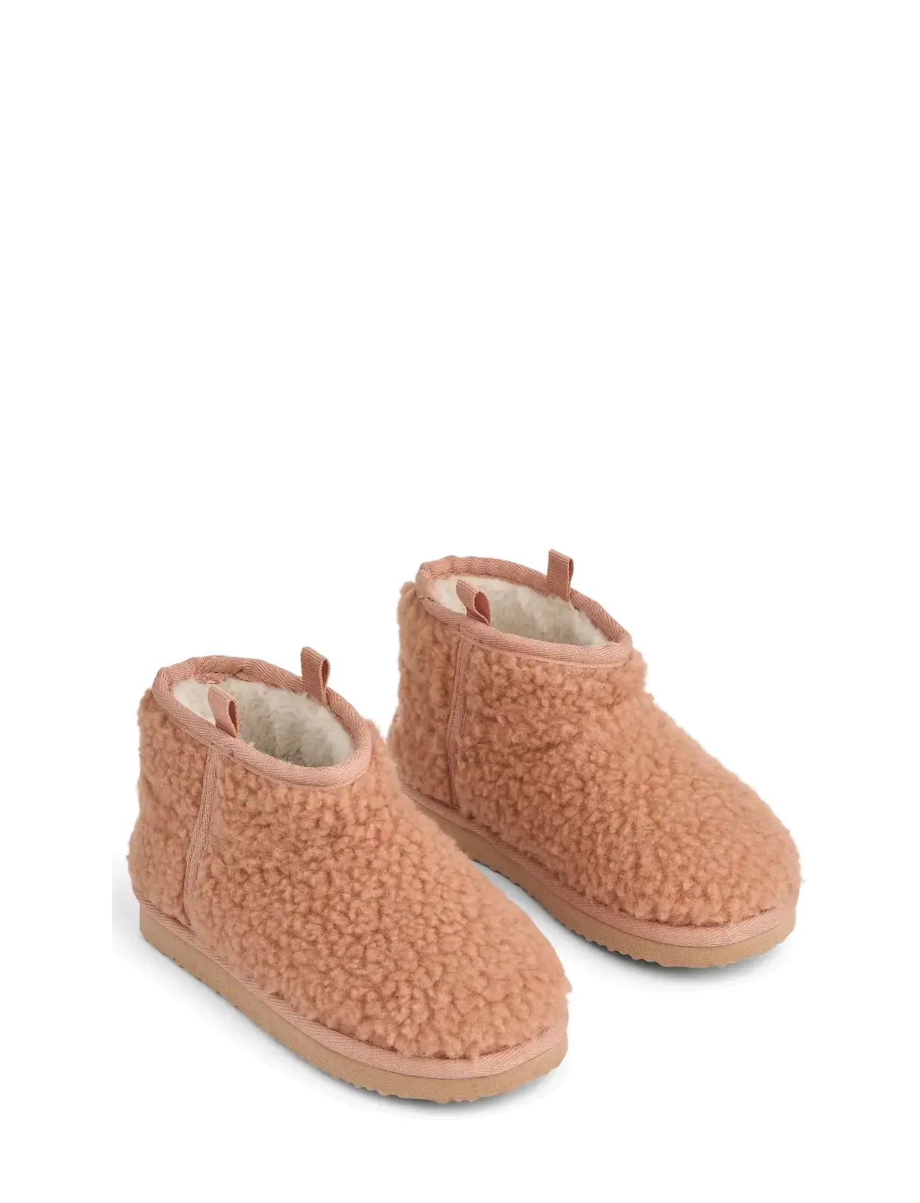 Liewood Alban Pile Shoes, Børn, Plys Hjemmesko Støvler, Pink, Str: 27