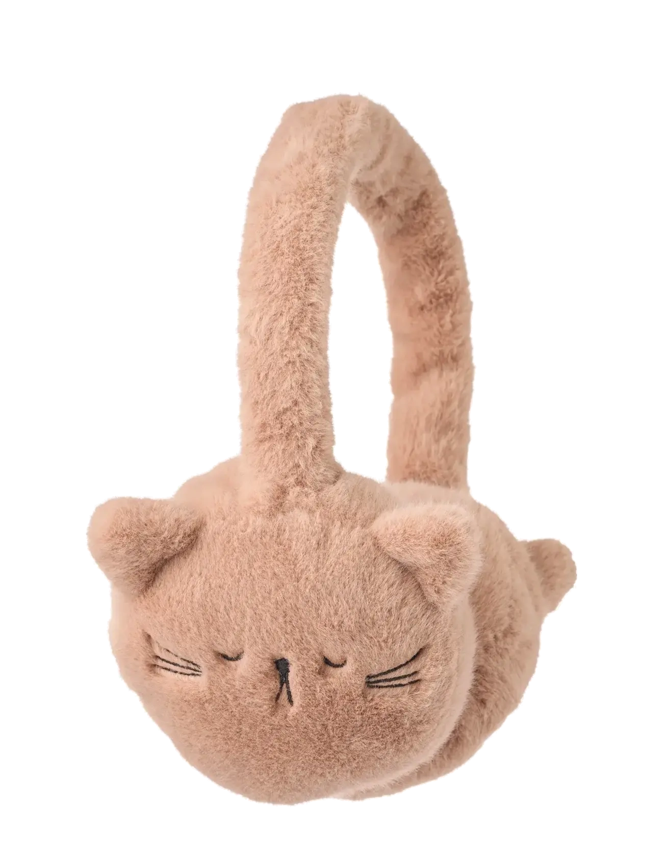 LIEWOOD Timothy Plush Cat Ear Warmers Beige - One Sizex31 - Kinder