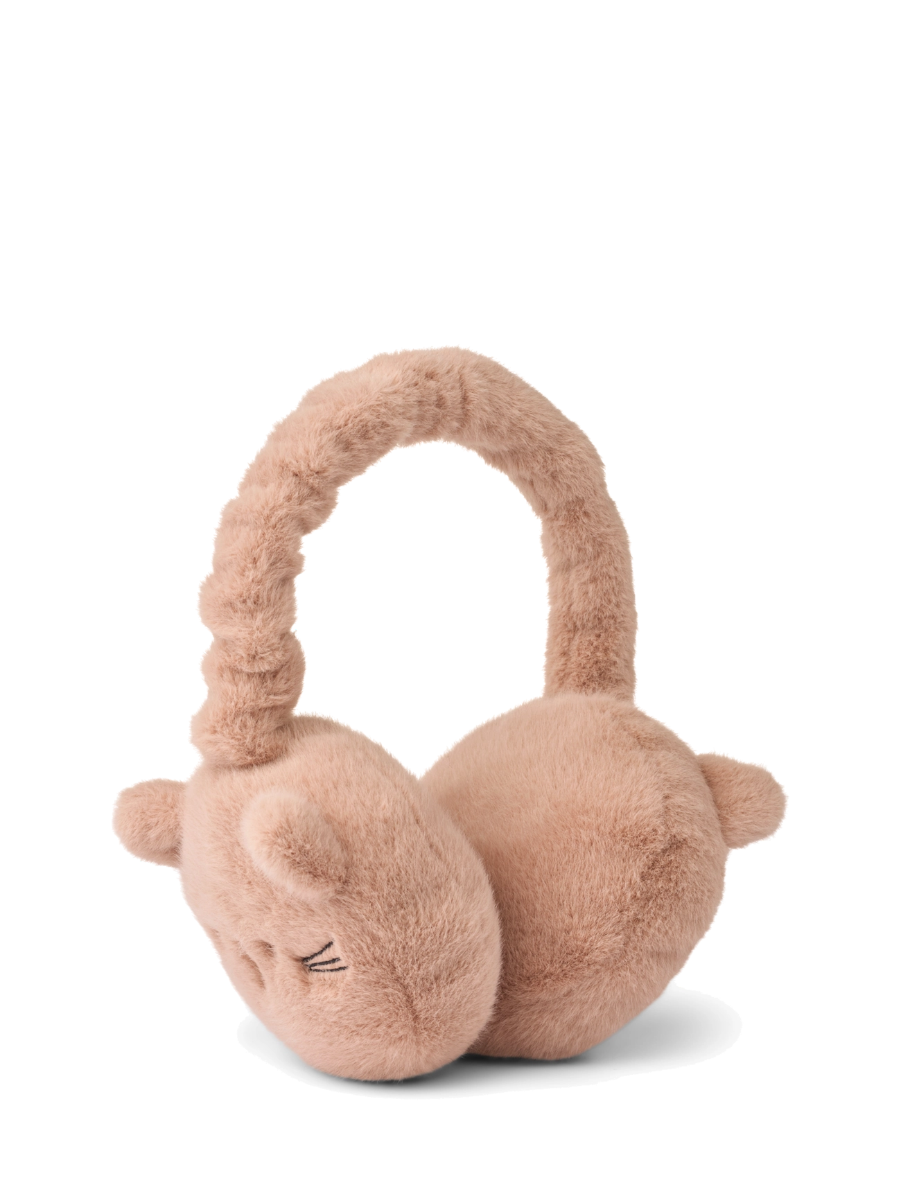 Liewood Timothy Plush Cat Ear Warmers - Öronmuffar - PALE TUSCANY / beige