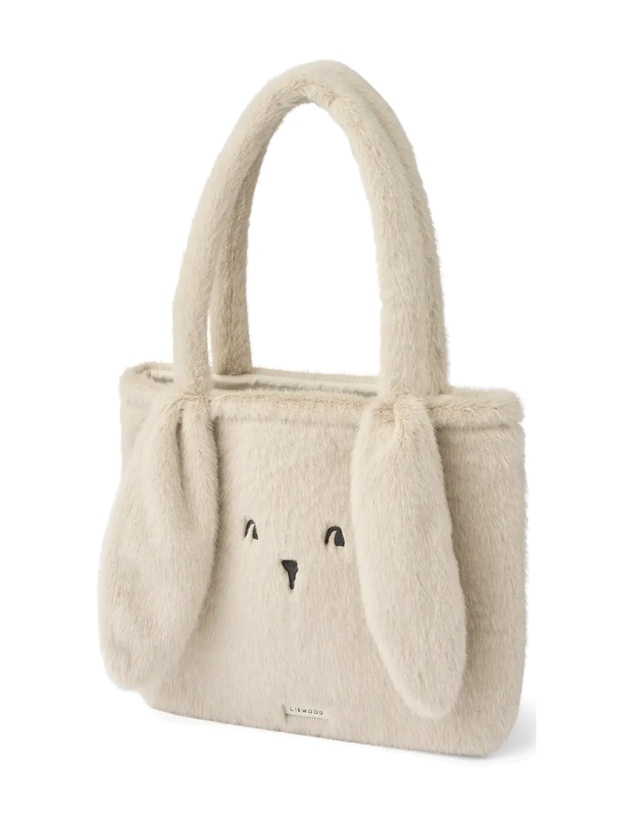 Liewood Lexi Plush Rabbit Totebag, Børn, Plys Kanintaske, Beige, Str: ONE SIZE