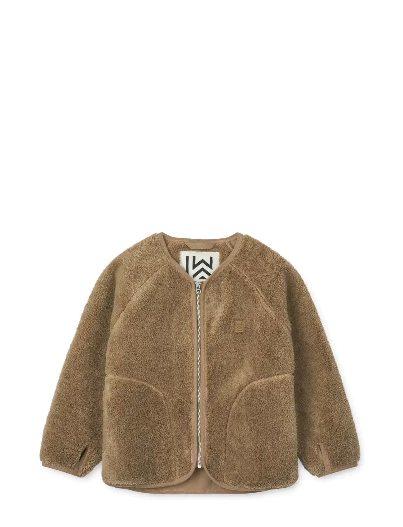 LIEWOOD Calina Pile Jacke Braun - 116 - Kinder