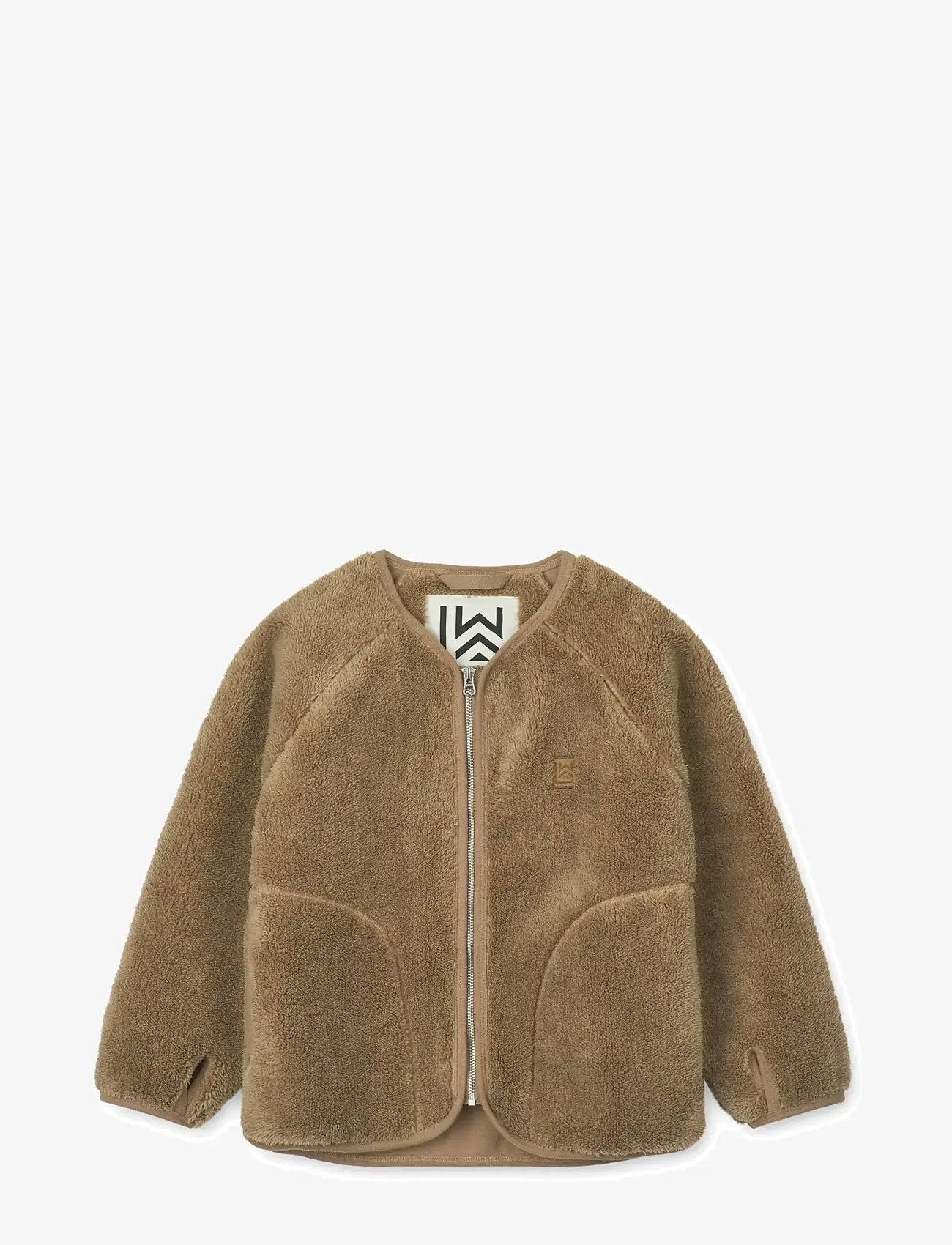 Liewood - Calina Pile Jacket - fleecejacken - oat - 0