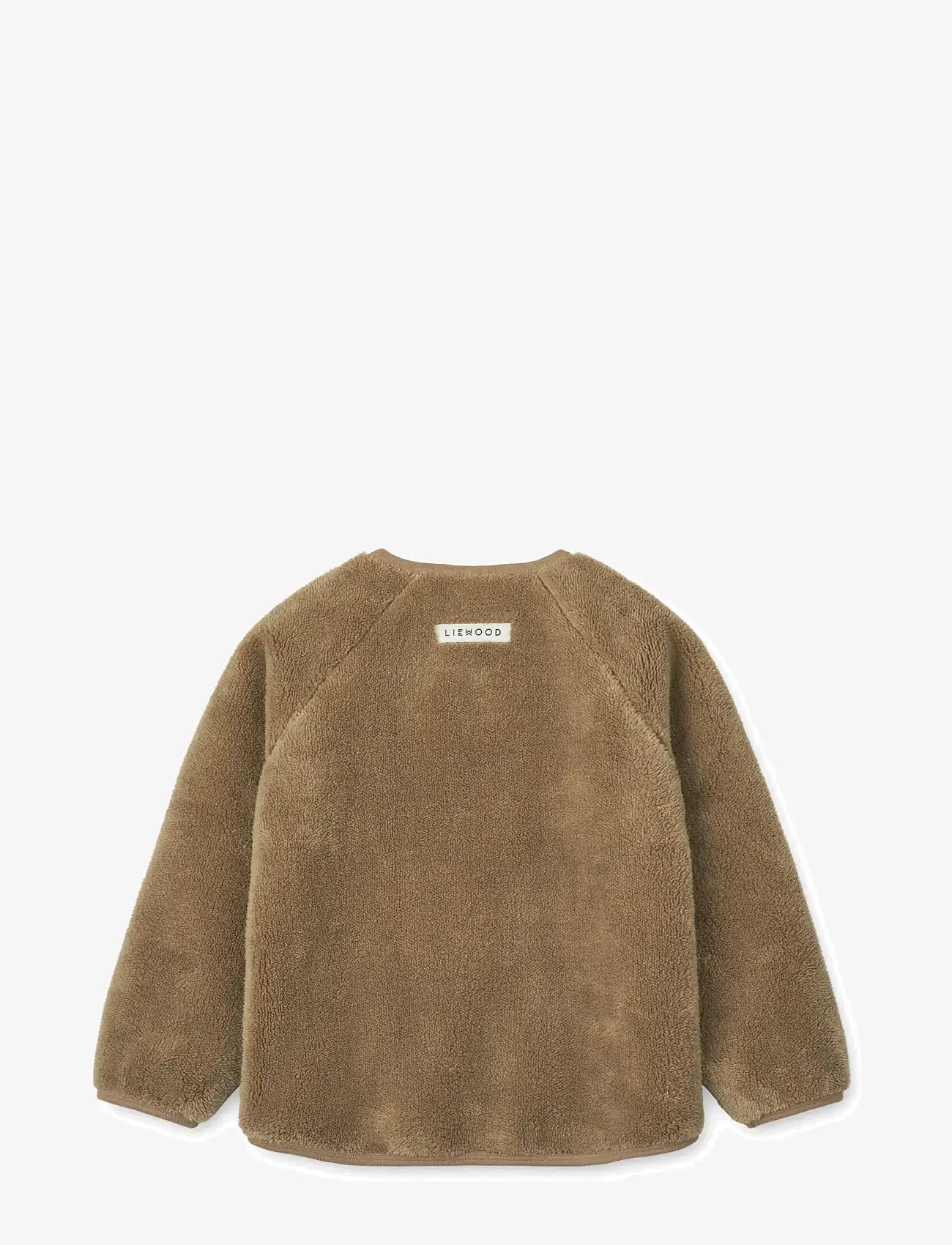 Liewood - Calina Pile Jacket - fleecejacken - oat - 1