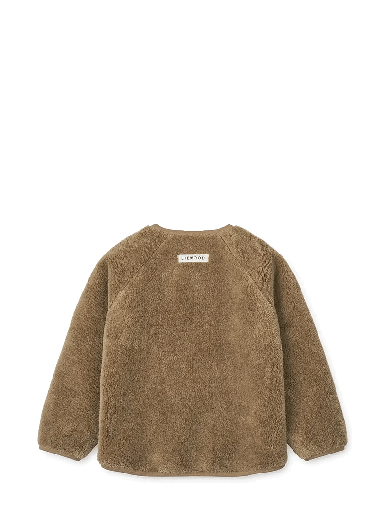 Liewood - Calina Pile Jacket - fleecejacken - oat - 1