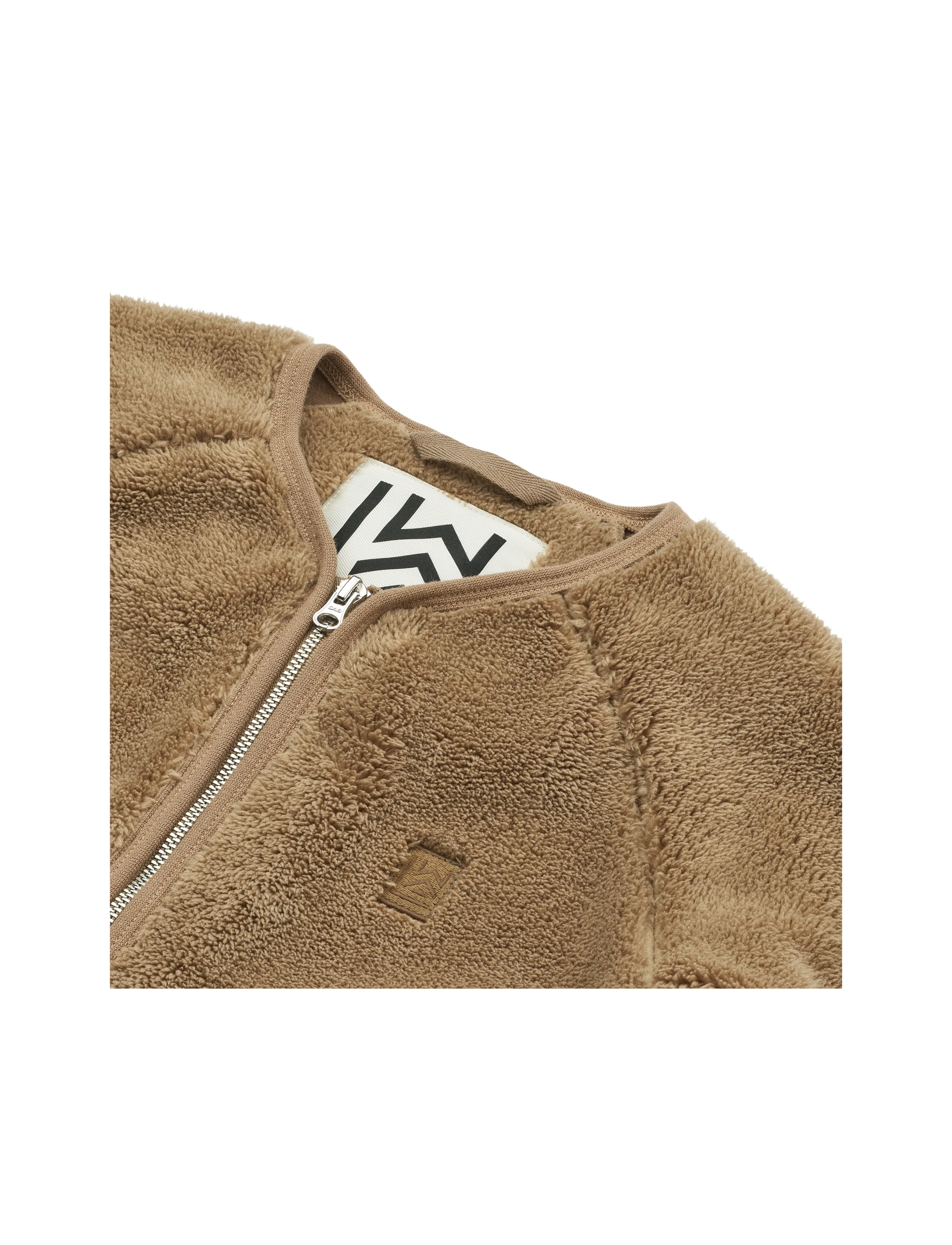 Liewood - Calina Pile Jacket - fleecejacken - oat - 2